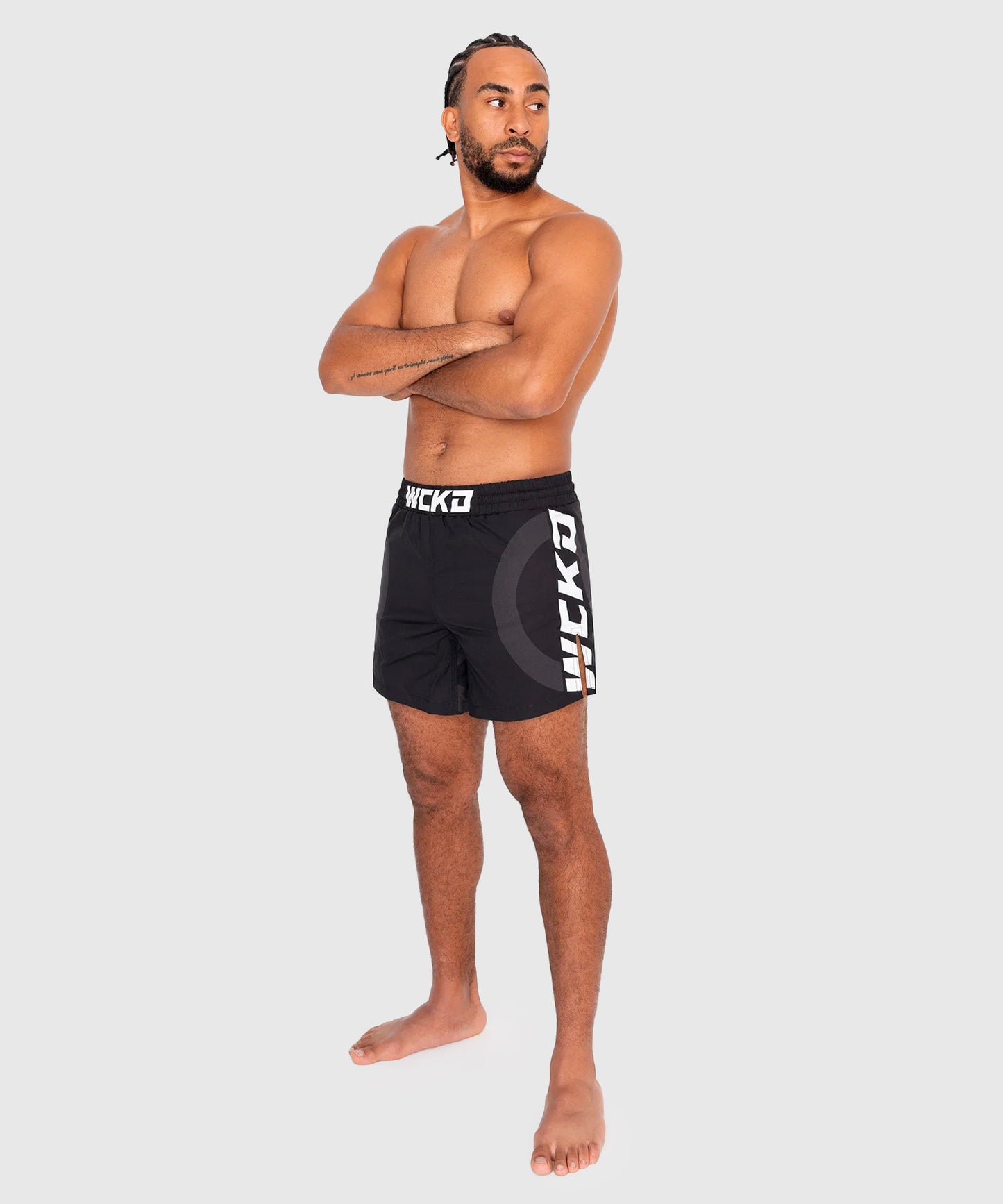 Wicked One Element Kruz Fightshorts - Negro