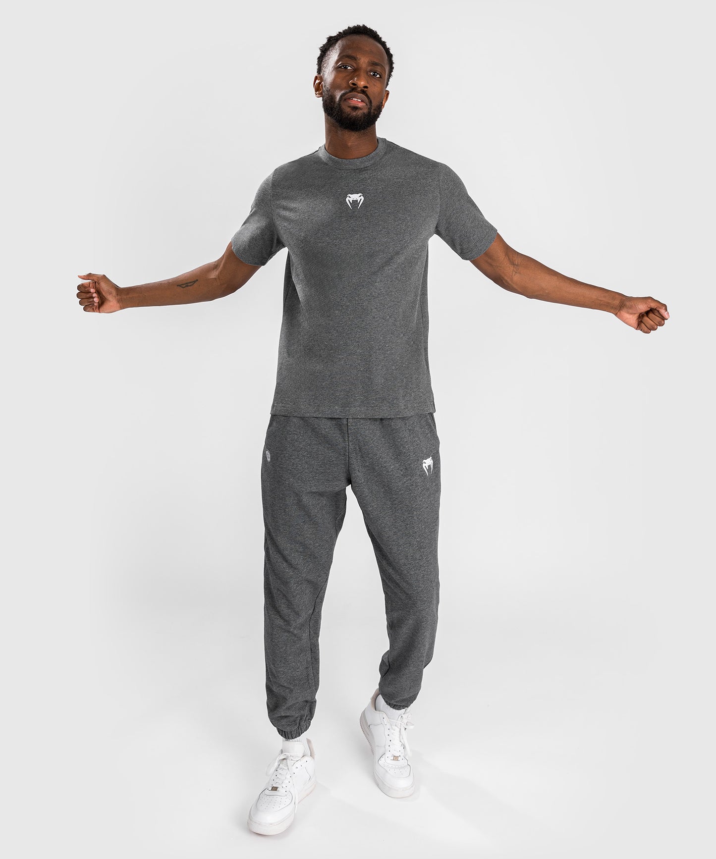 Venum Vortex XL Maglietta da Uomo - Grigio scuro Heather