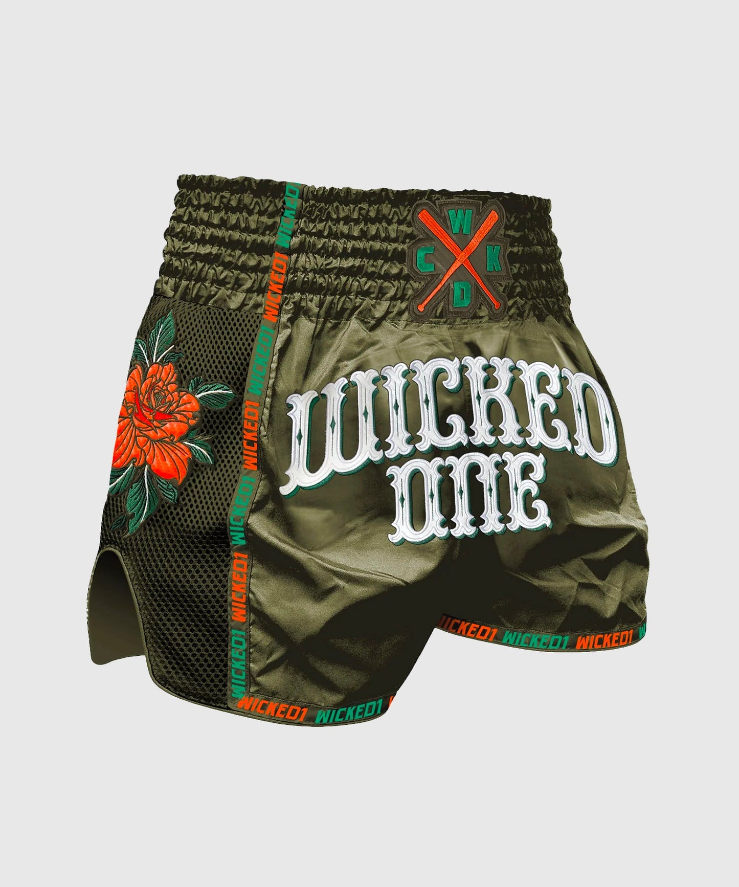 Wicked One Bandido Muay Thai Shorts - Khaki