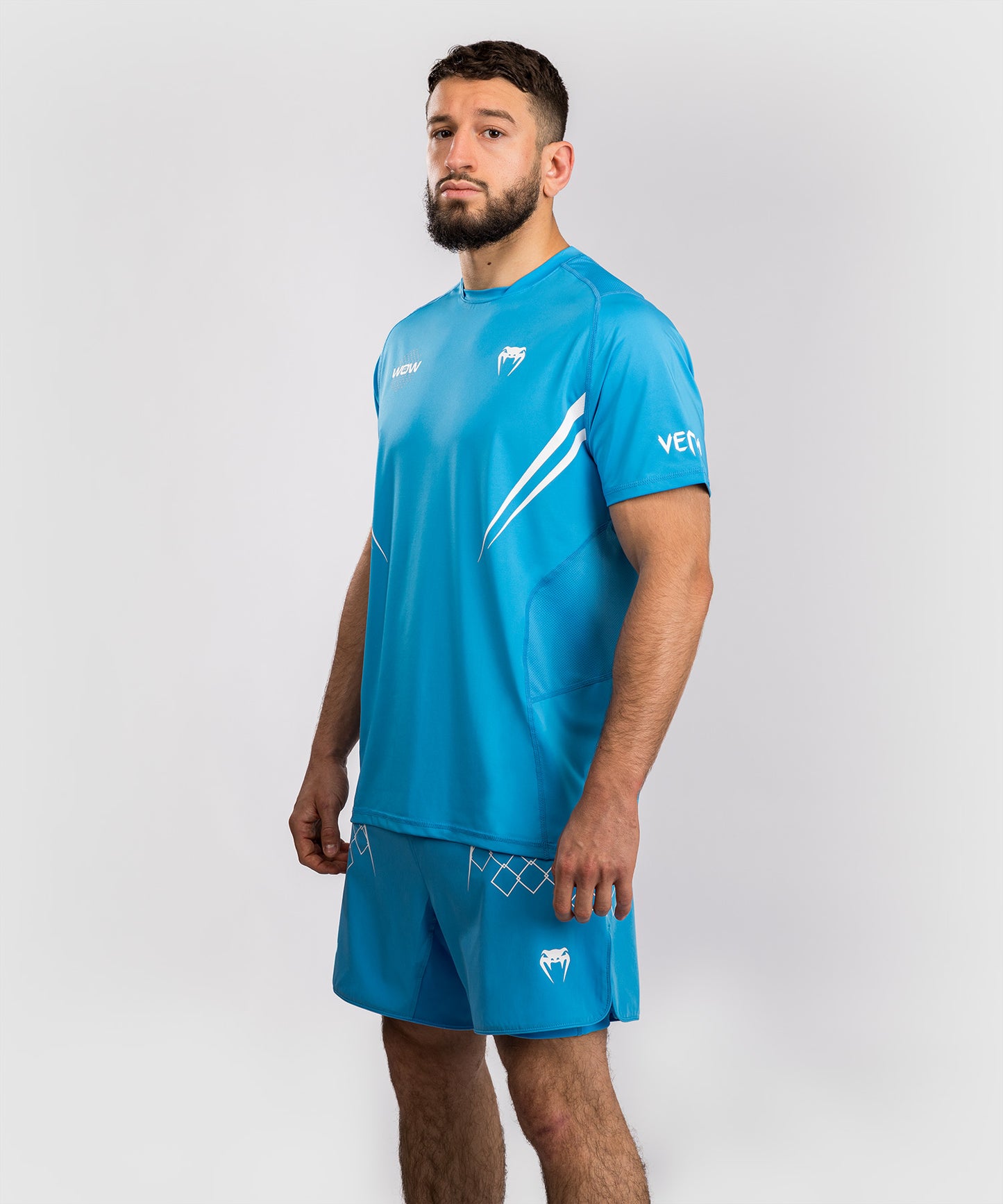 Venum x WOW FC Dry-Tech T-Shirt - Pacific Blue