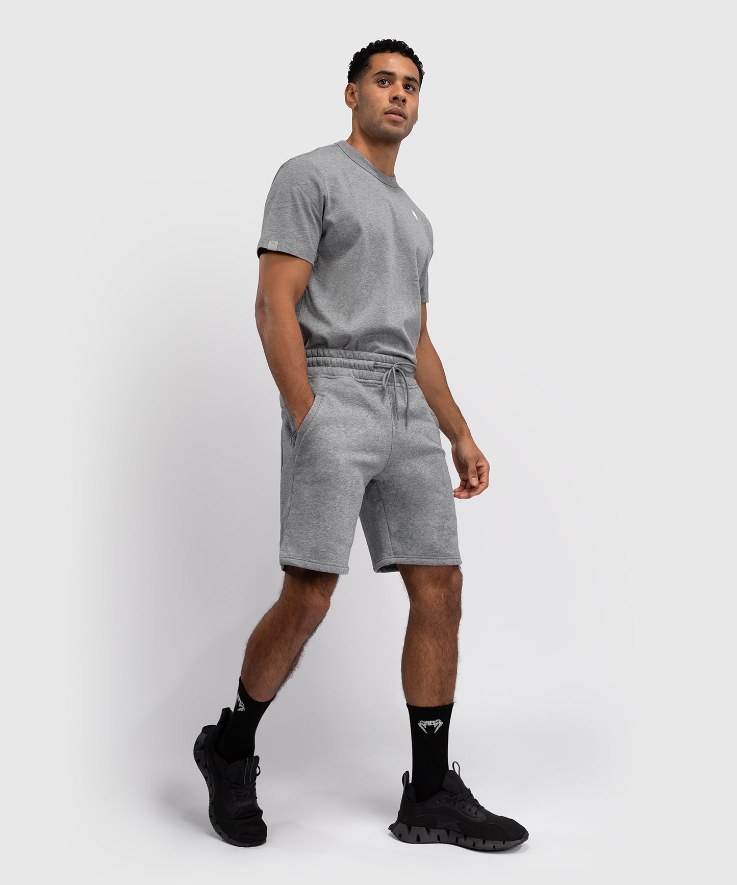 Shorts en Coton Venum Silent Power - Cloudy Grey