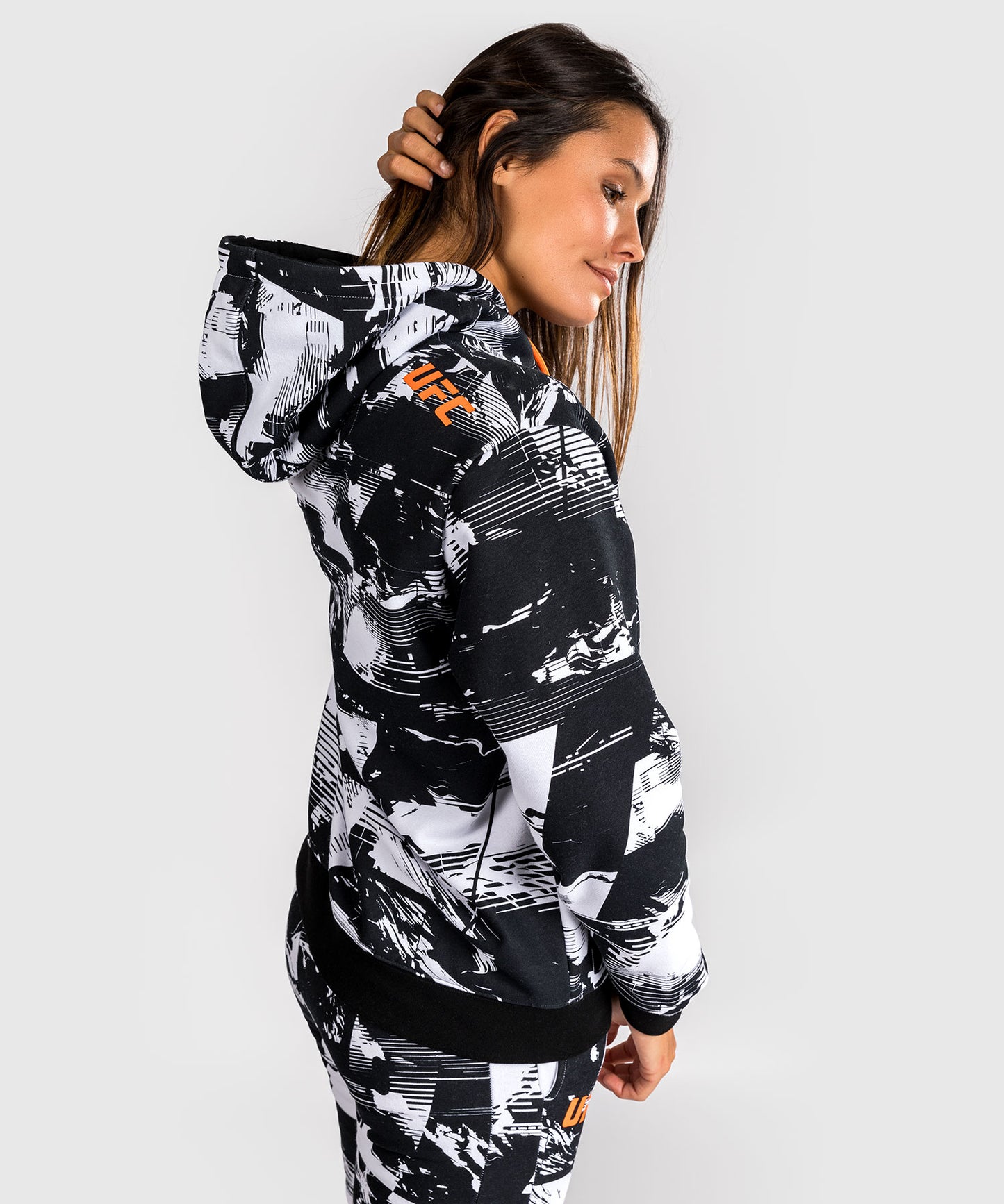 Women's UFC Zenith by Venum White Authentic Fight Week Pullover Hoodie