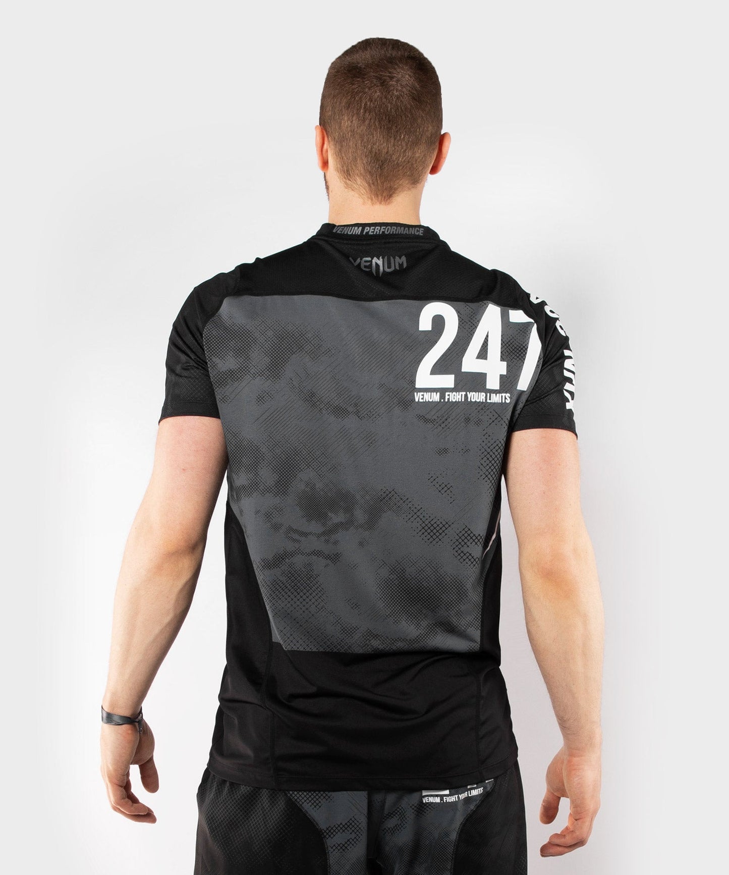 Venum Sky247 Dry Tech T-Shirt - Schwarz/Grau
