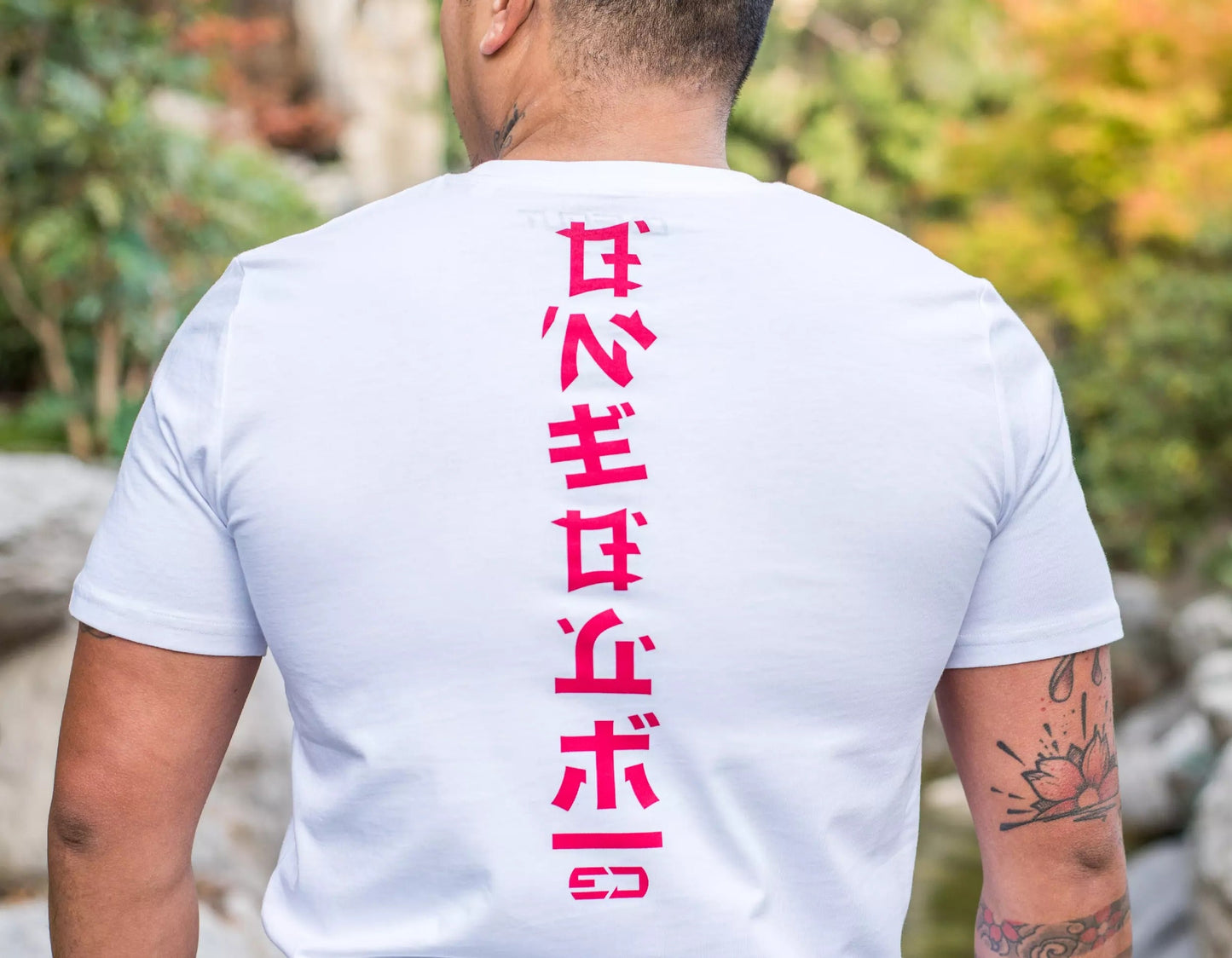 Tee-Shirt Oneout Dragon Kung Fu - Blanc