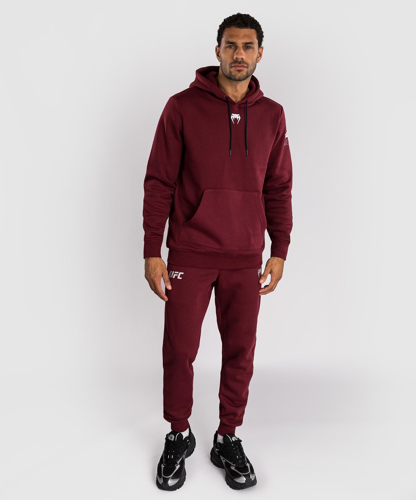 UFC Zenith by Venum Authentic Fight Week Pullover Hoodie Herren - Burgunderrot