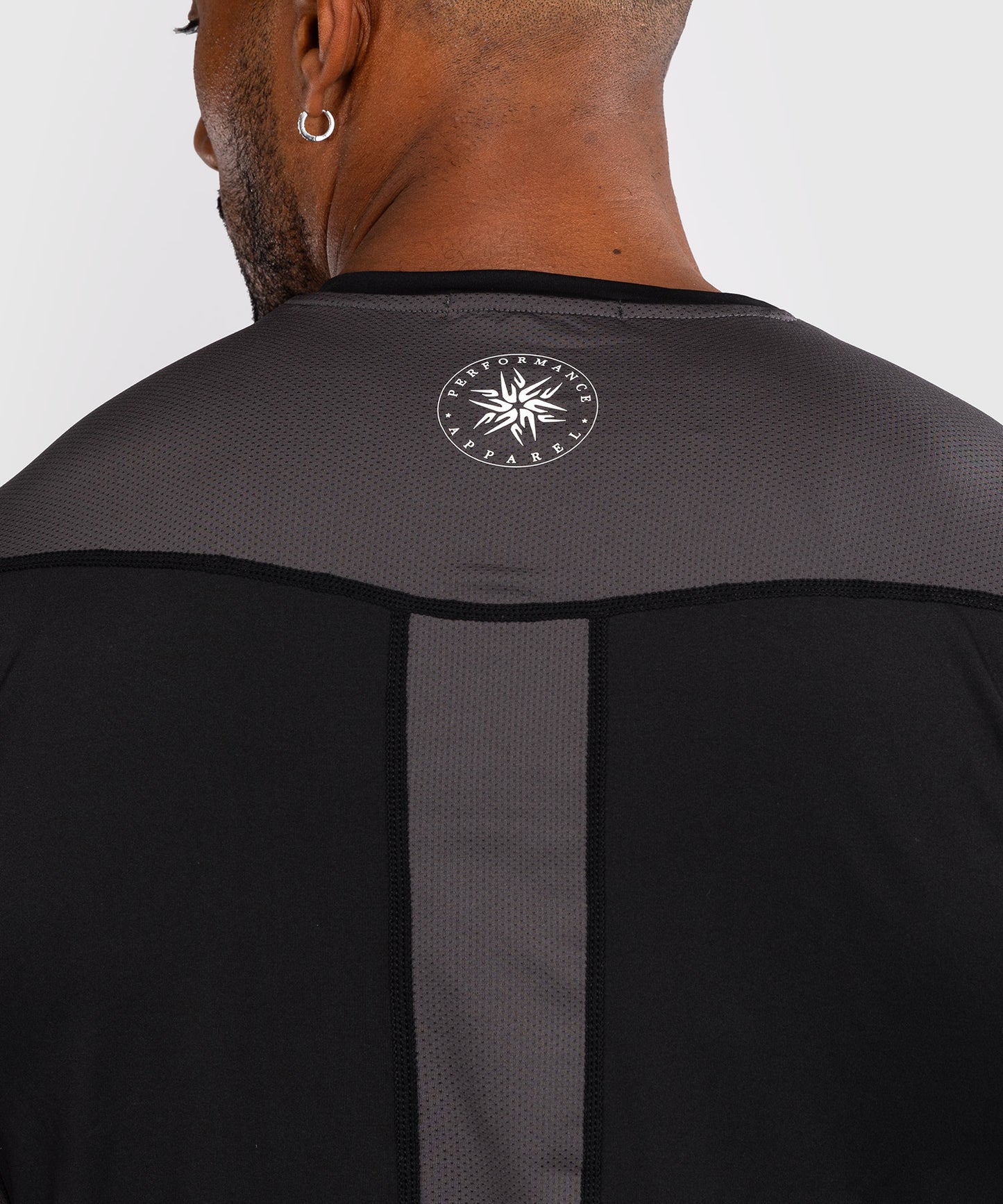 Venum Rapid Camiseta Dry-Tech - Negro/Gris Tormenta
