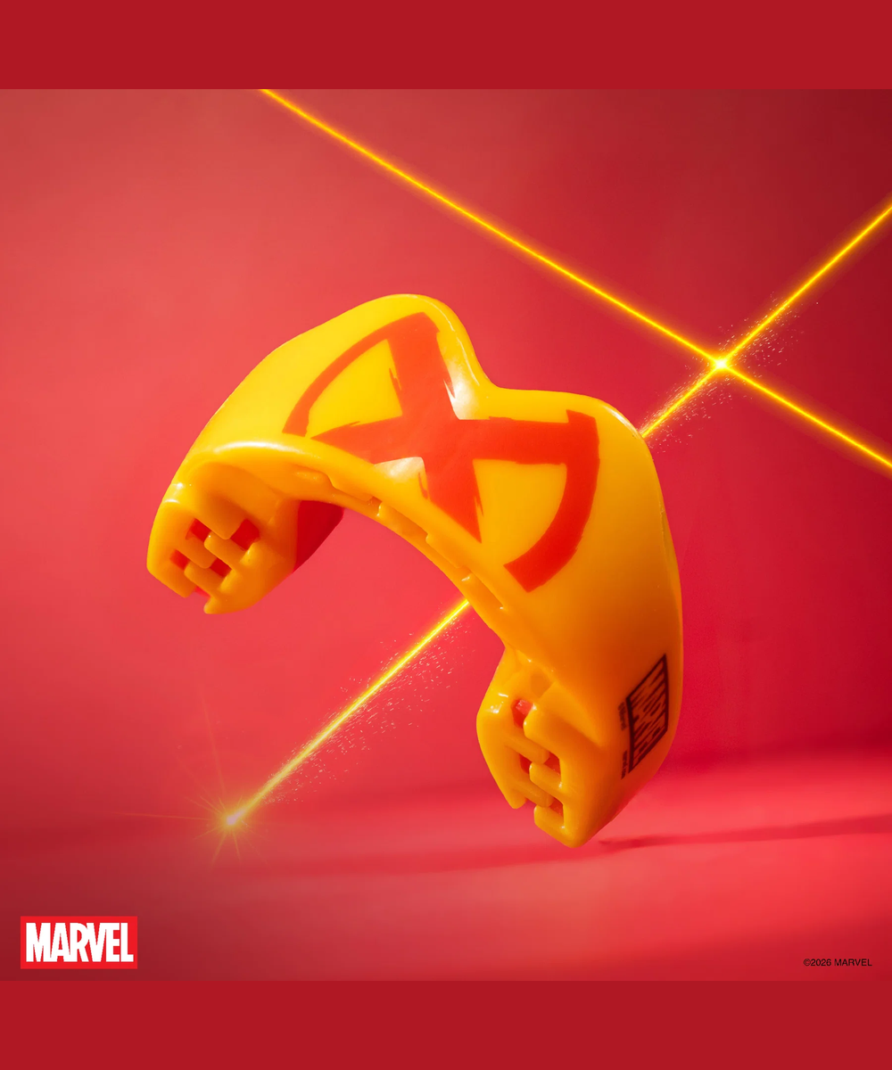 Safejawz Marvel X-Men Logo Paradenti - Giallo