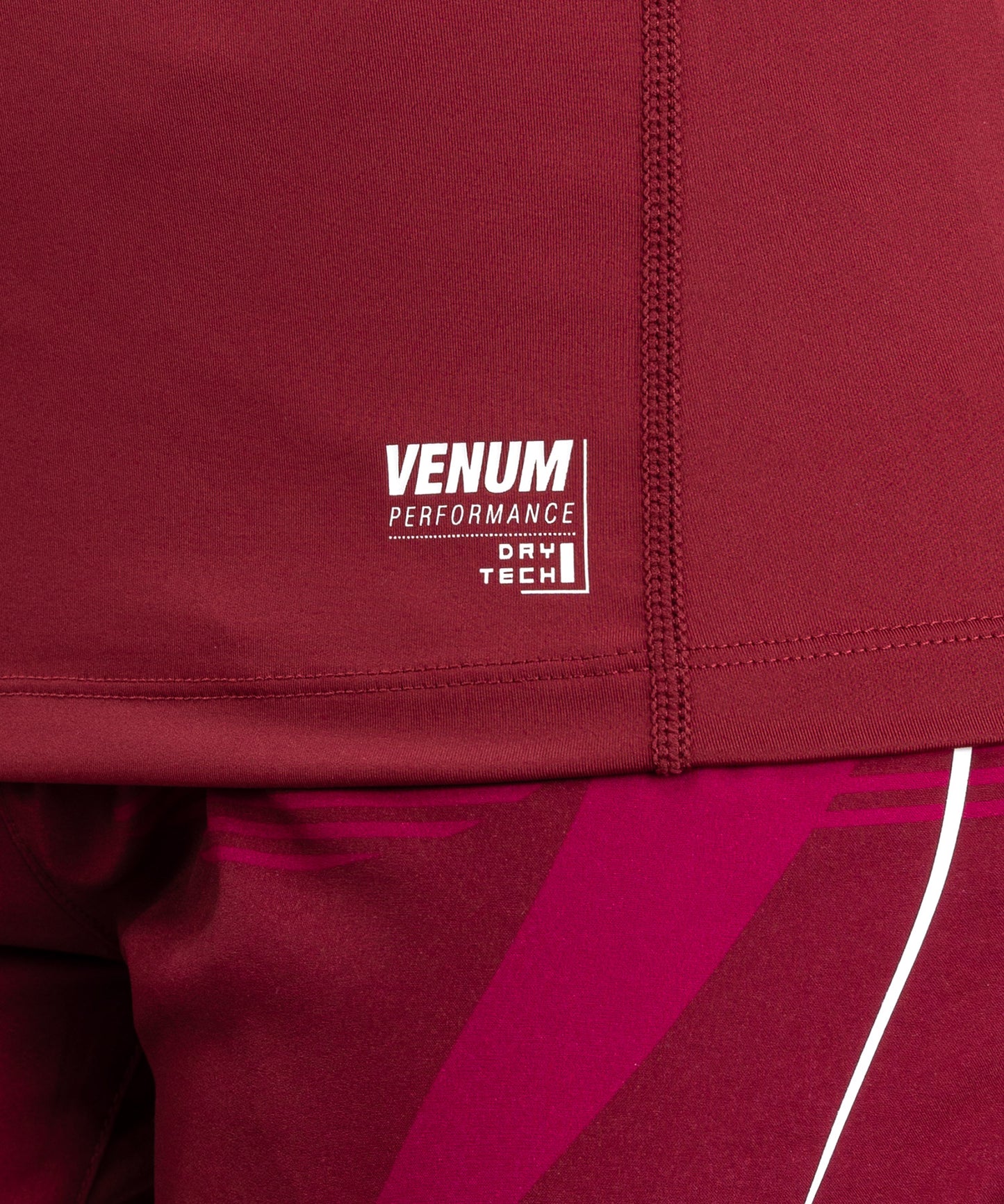 Venum Adrenaline Women's Dry-Tech T-Shirt - Burgundy/ Pink