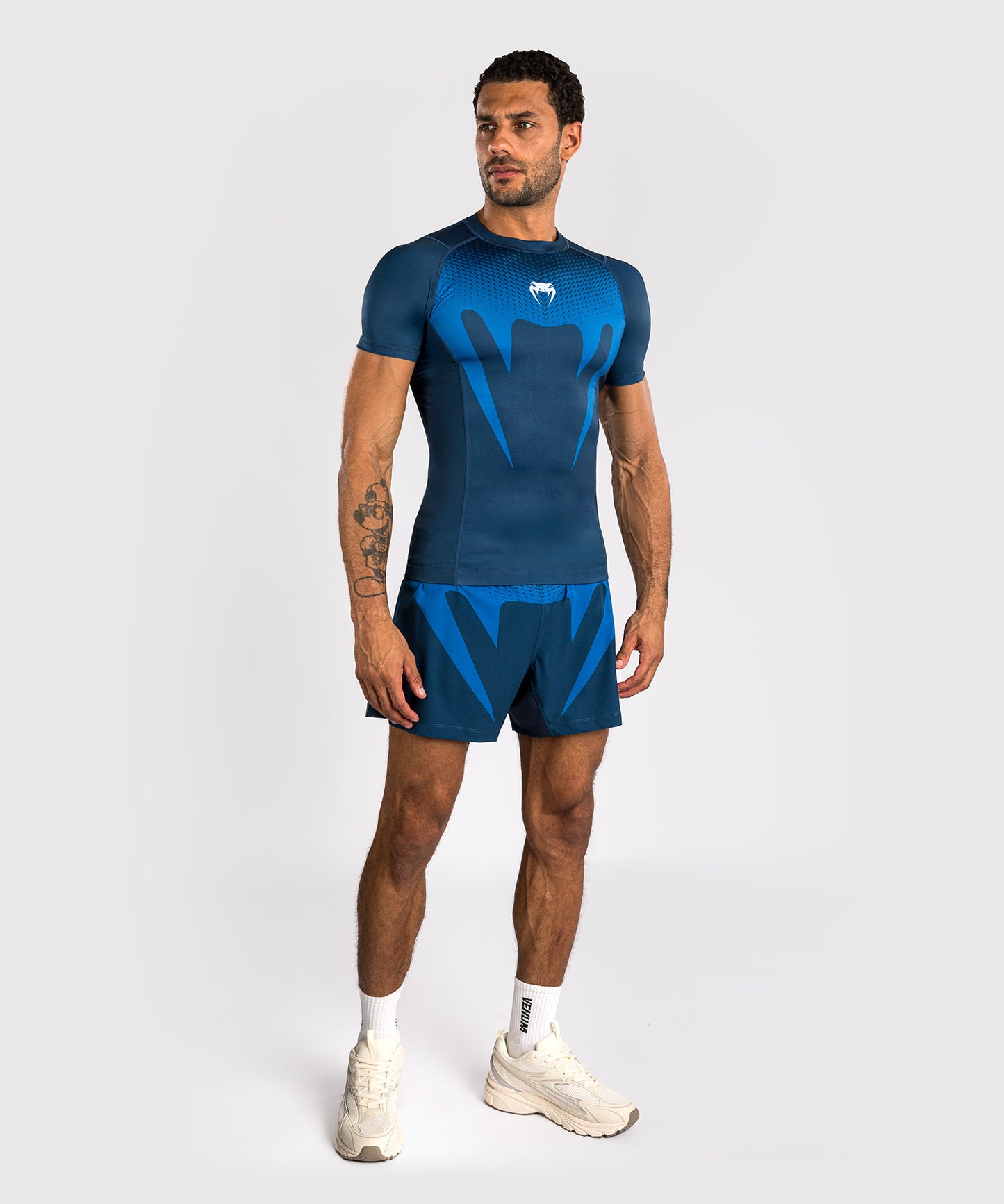 Venum No Gi Rashguards - Indigo