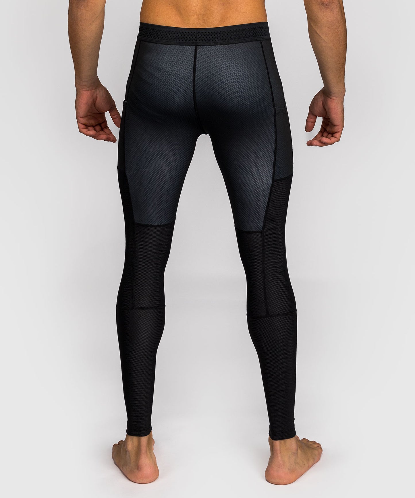 Venum No Gi Spats - Black/ Silver Grey