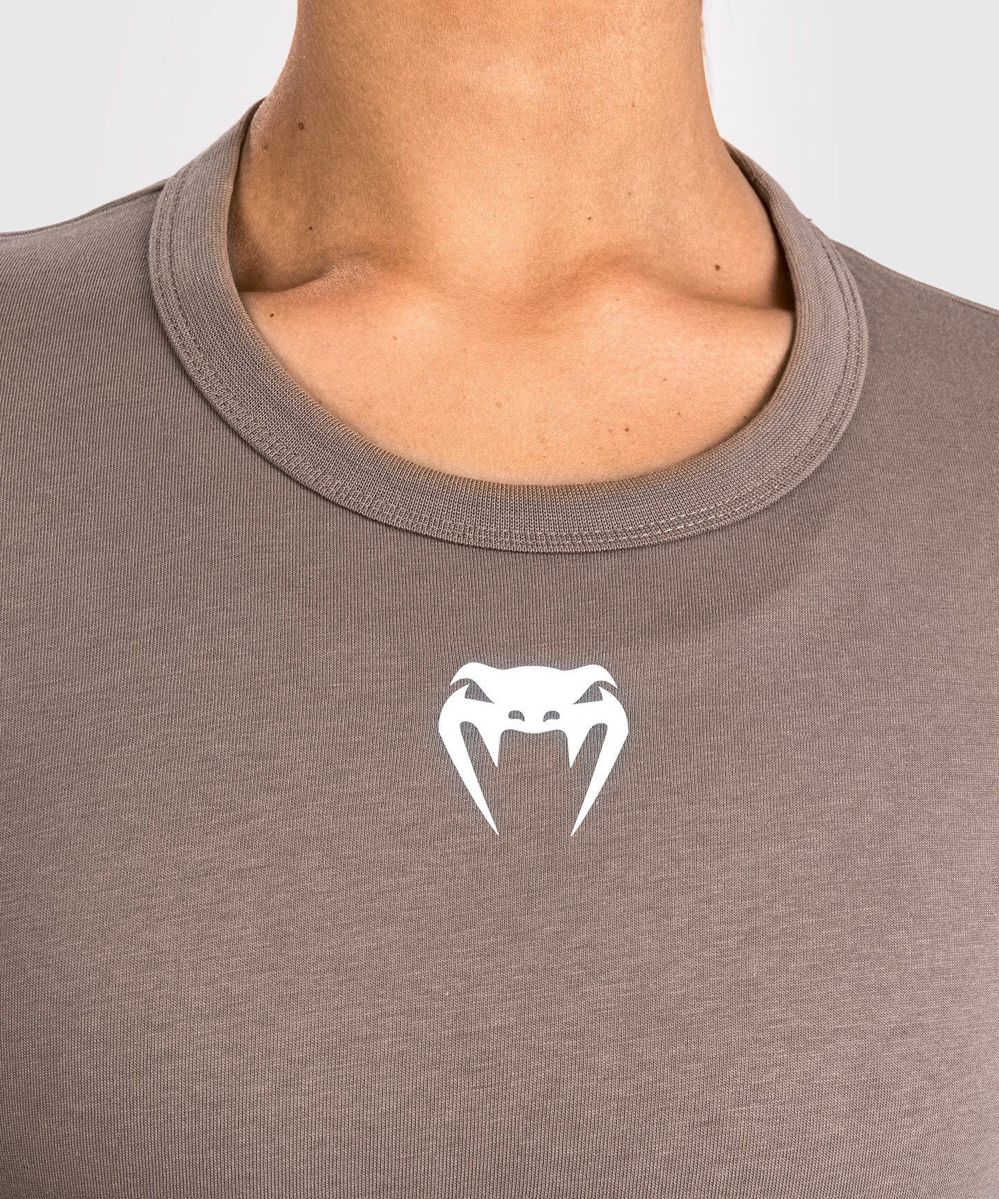 T-Shirt en Coton À Manches Longues pour Femmes UFC Adrenaline by Venum Fight Week - Bronze