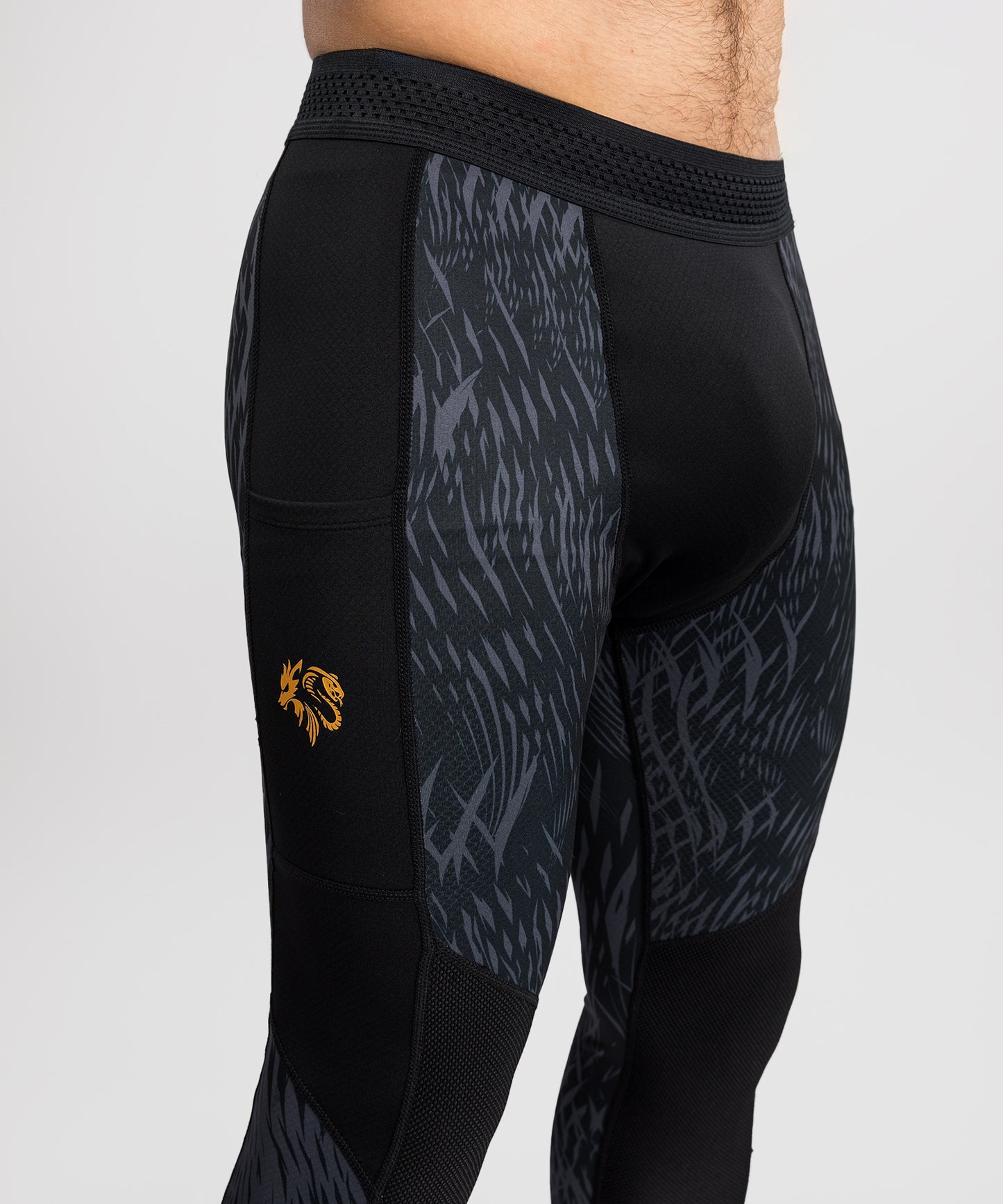Venum x Chimaev Spats - Negro/Gris