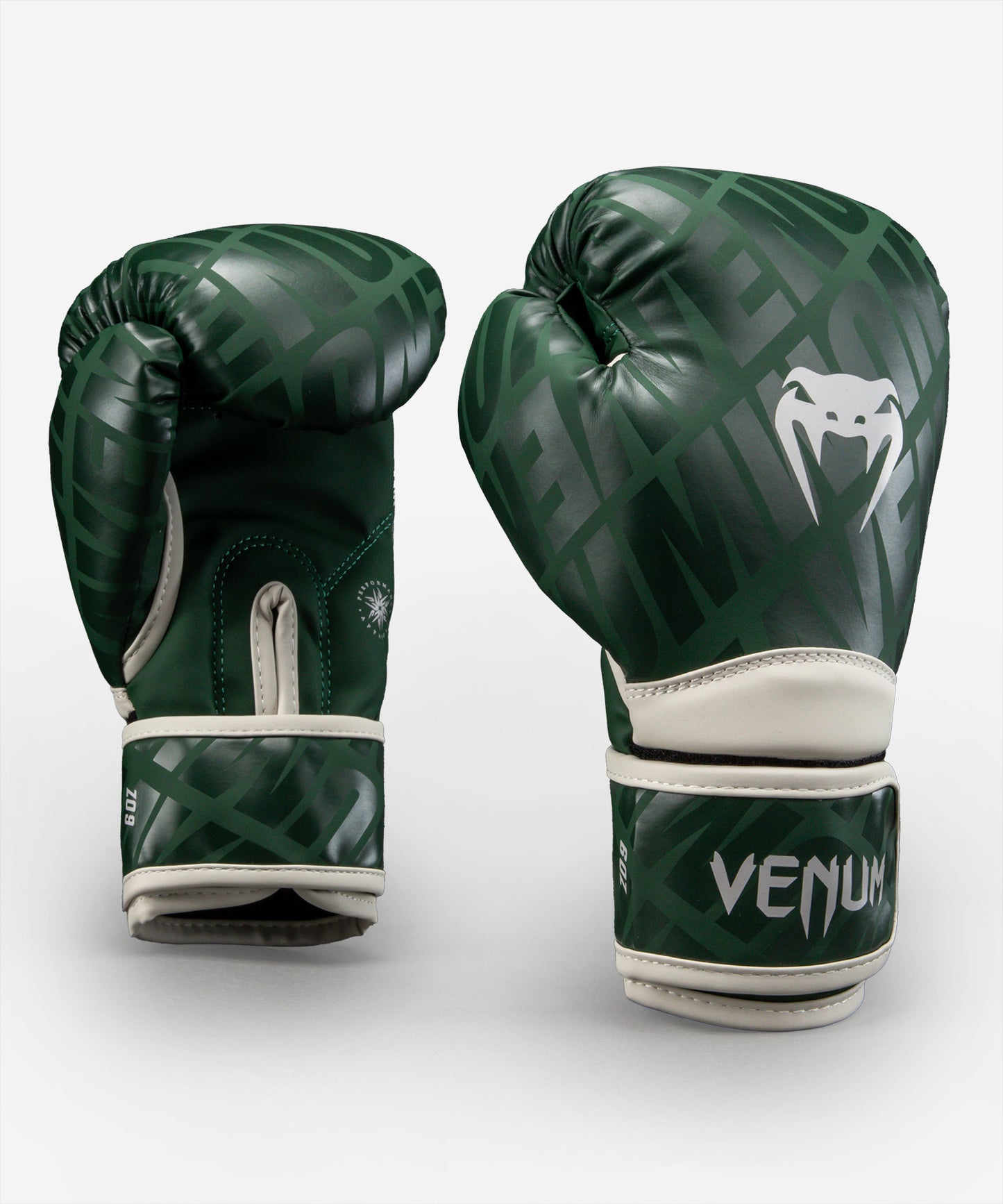Gants de Boxe Venum Contender 1.5 XT pour enfants - Vert Forêt/Blanc Cassé