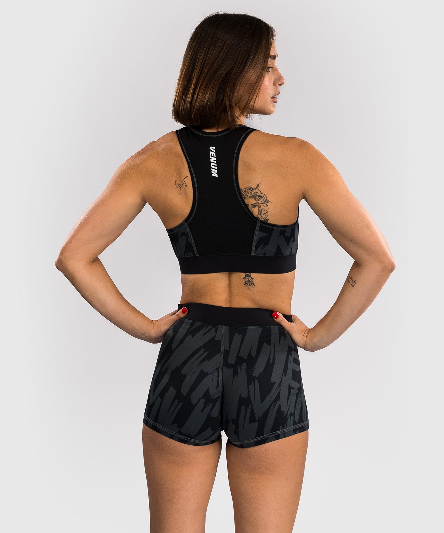 Venum Graffiti Sujetador Deportivo para Mujer - Carbón Urbano
