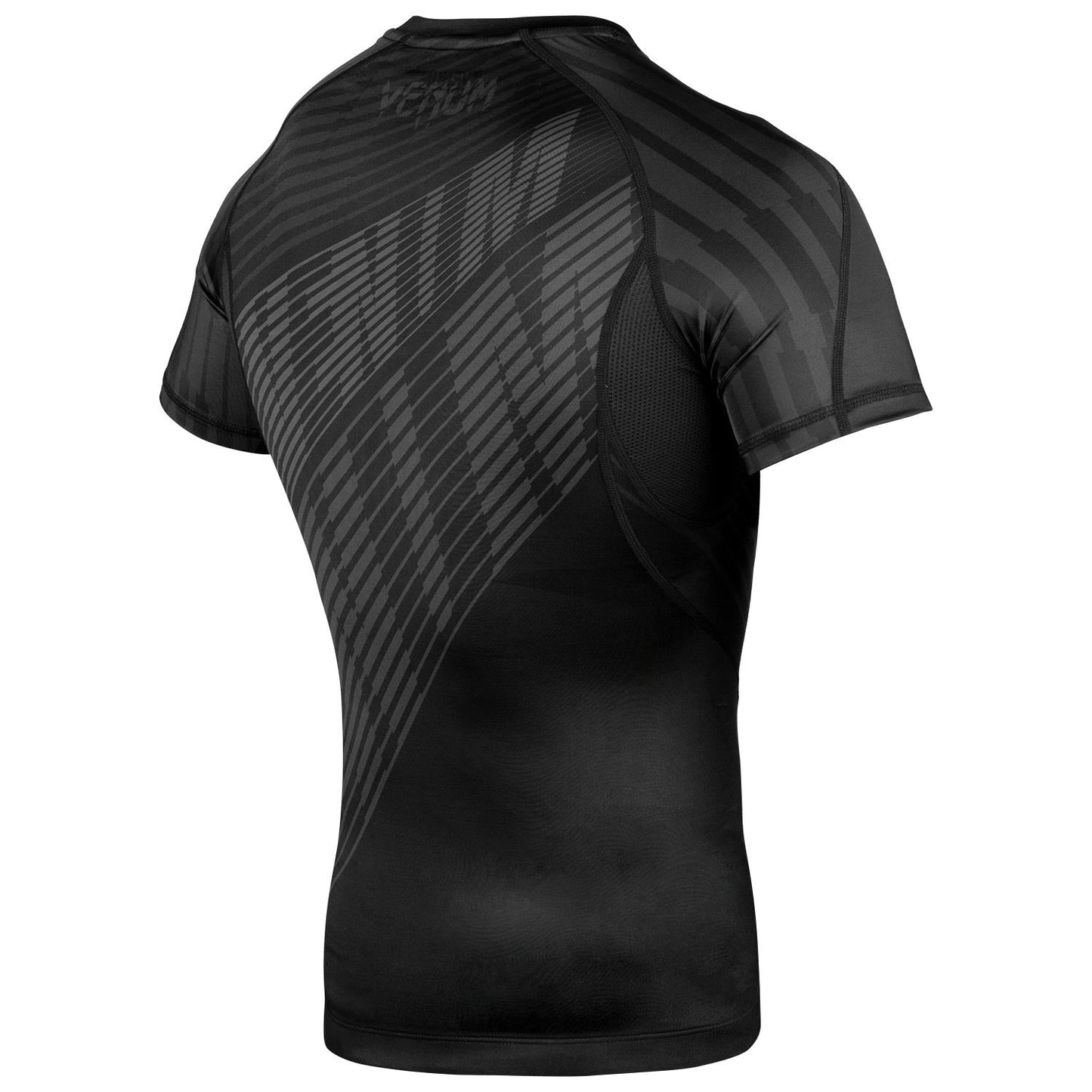 Rashguard Venum Plasma - Short Sleeve - Black/Noir