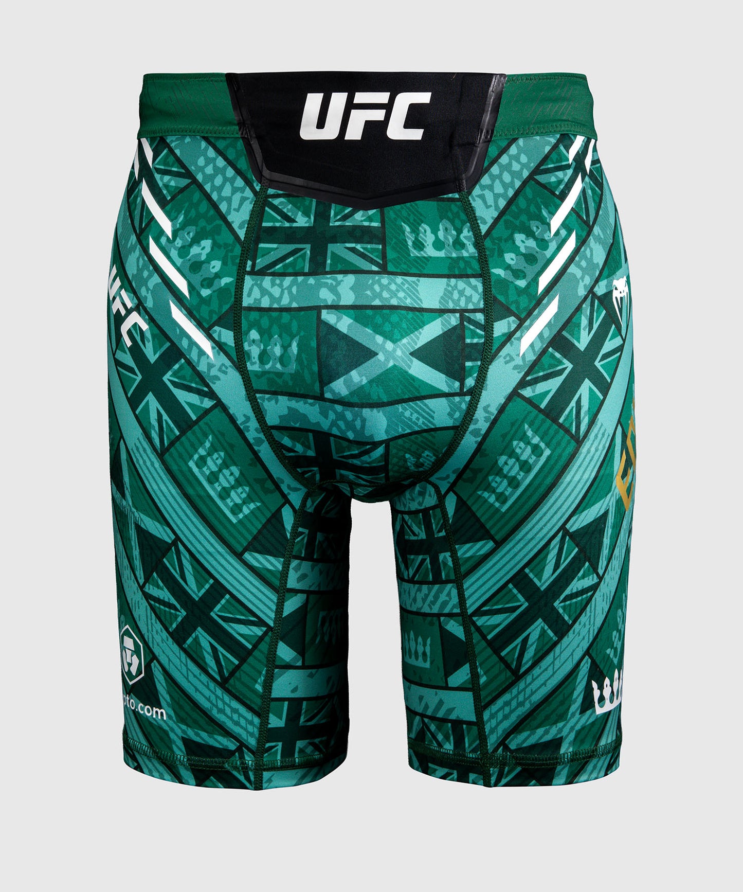 UFC Unrivaled by Venum Leon Edwards Pantalones Vale Tudo para Hombres - Verde