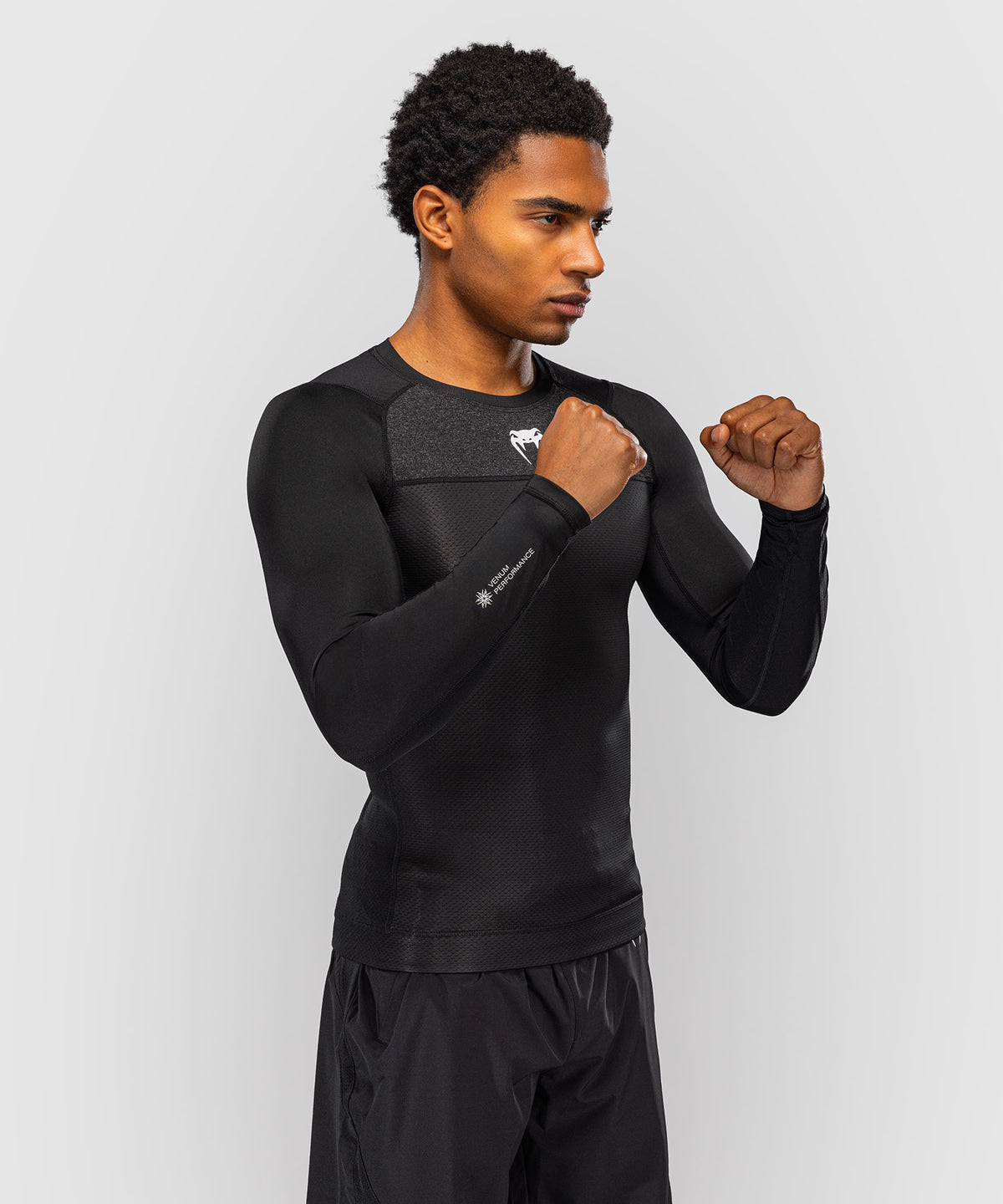 Rashguard manches longues Venum G-Fit Scale - Noir