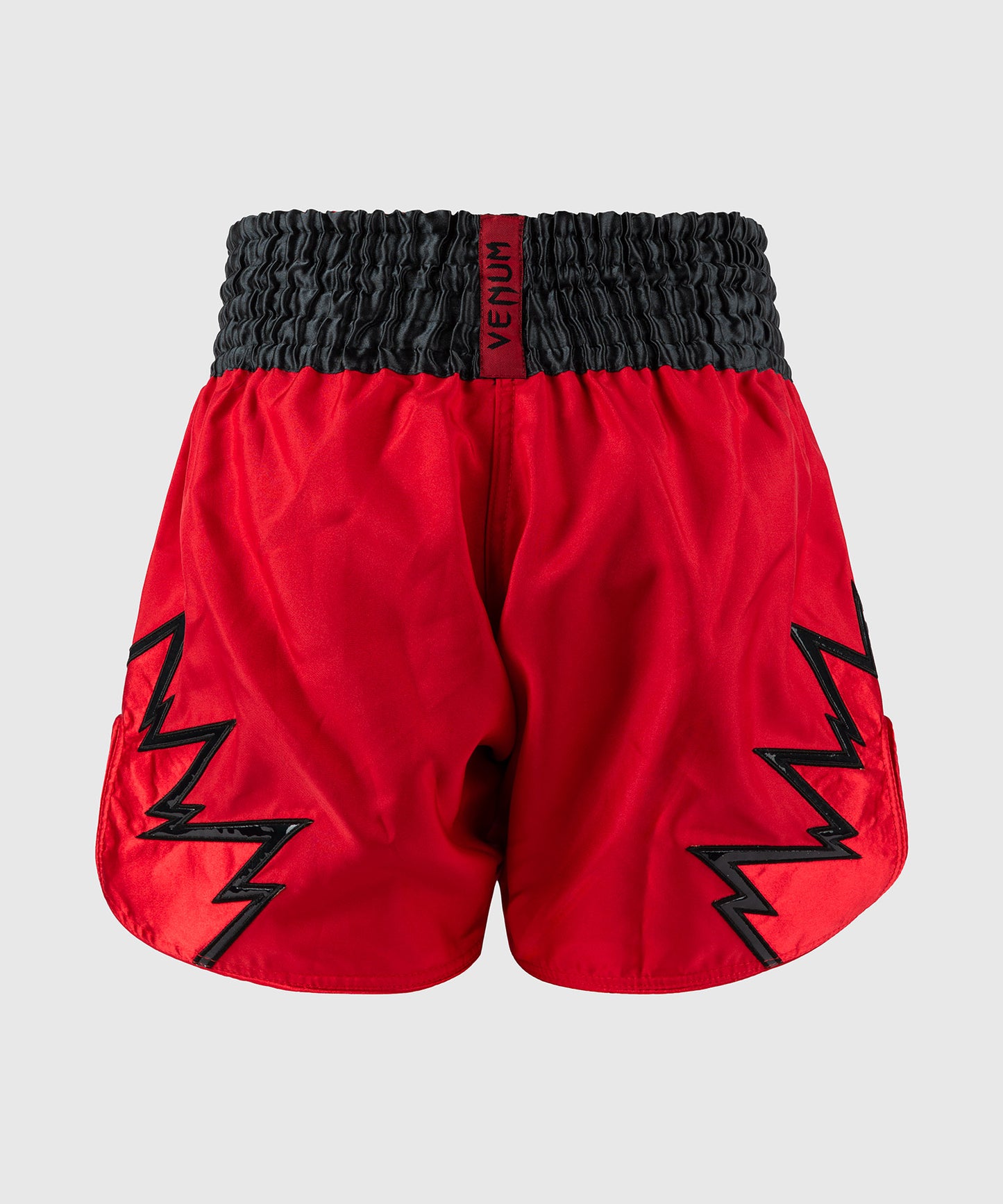 Short de Muay Thai Venum Inferno - Rouge/Gris Charbon/Noir