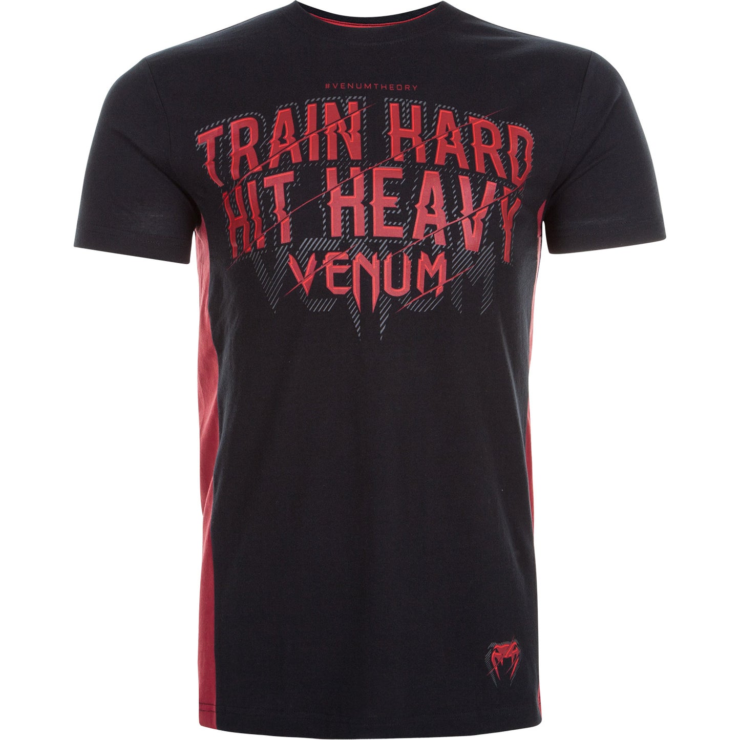 Venum T-shirt Train Hard Hit Heavy - Noir