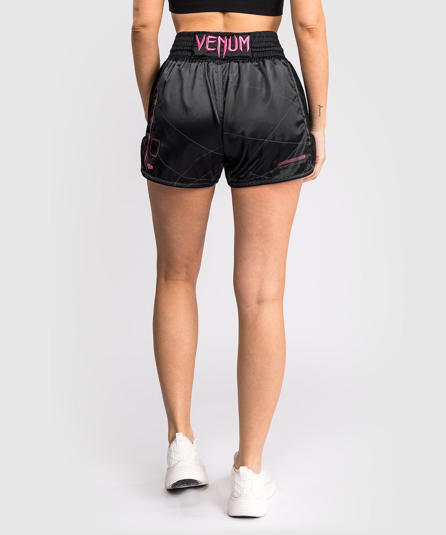 Venum Tactical XT Short de muay thai para mujer - negro/gris tormenta