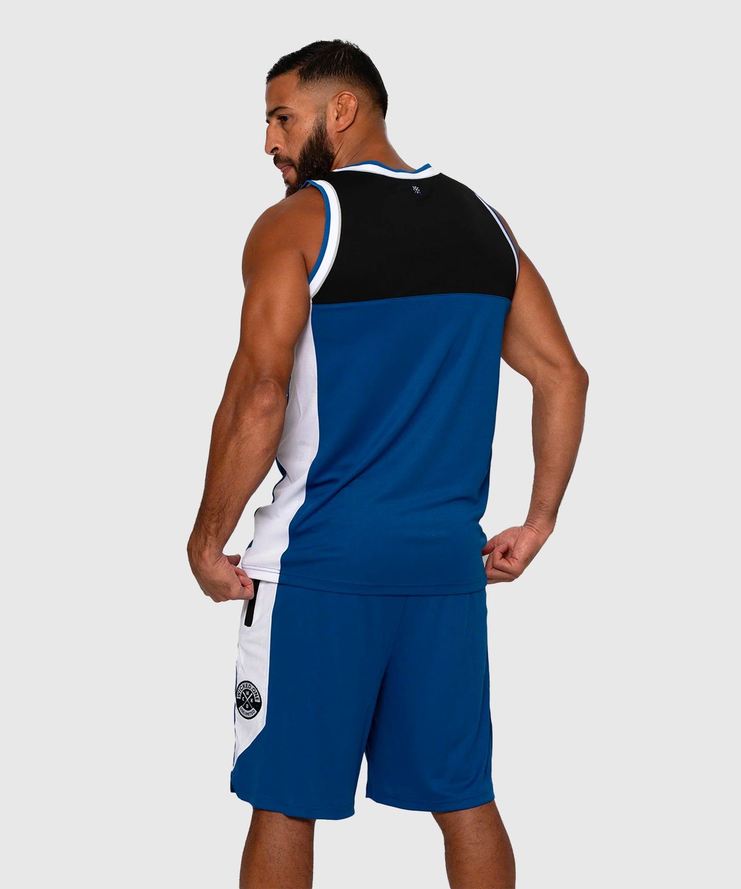 Wicked One Unlimited Shorts - Schwarz & Marineblau