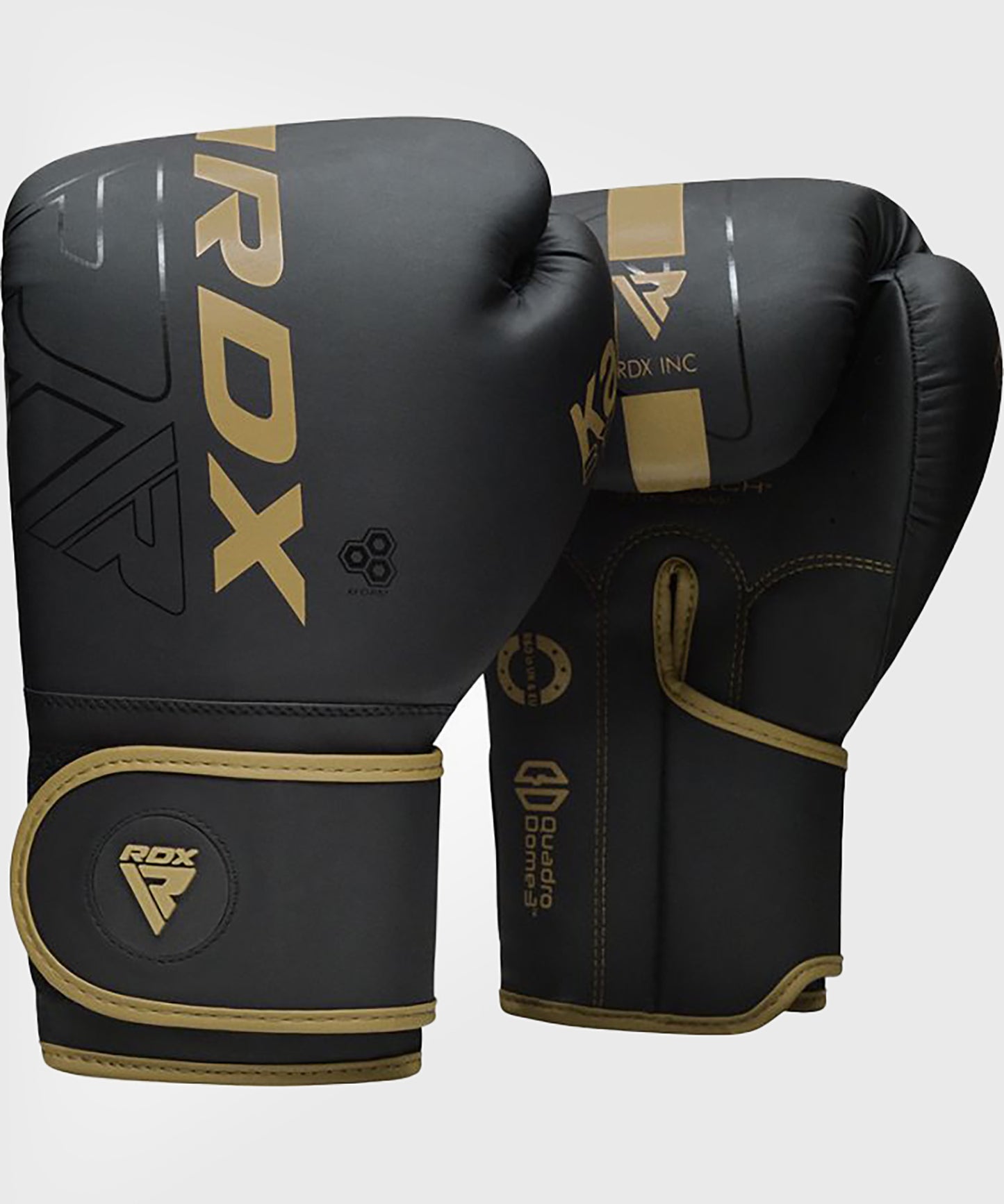 RDX F6 Kara Boxing Gloves - Black/Gold