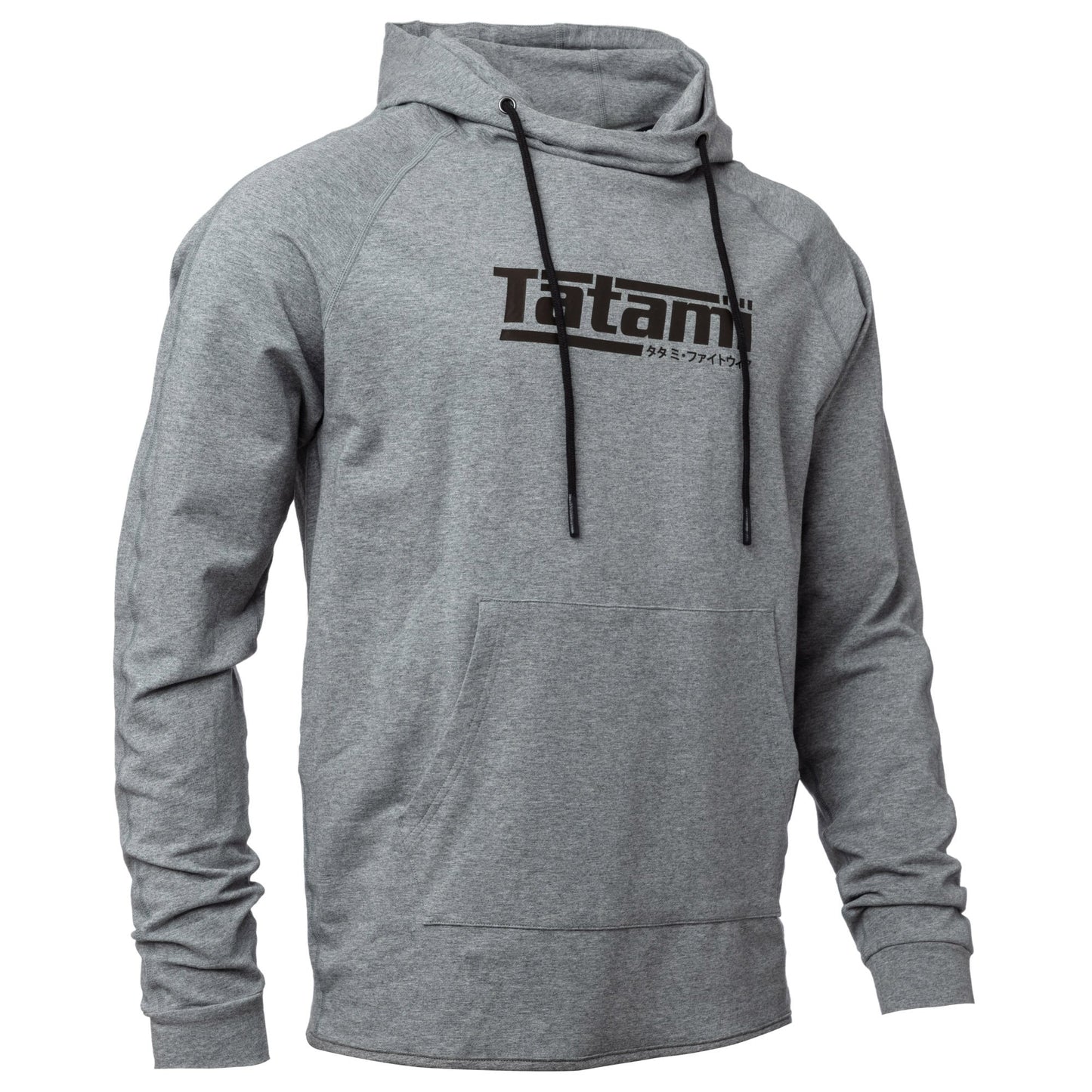 Tatami Fightwear Logo Sudadera con Capucha - Grau/Negro