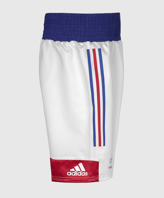 Adidas FFB Pantalón Corto Boxeo Inglés - Blanco