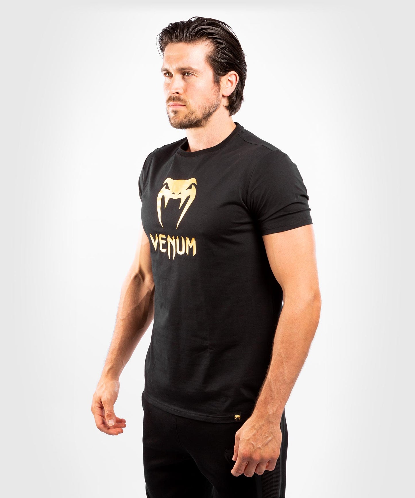 Venum Classic T-shirt - Black/Gold