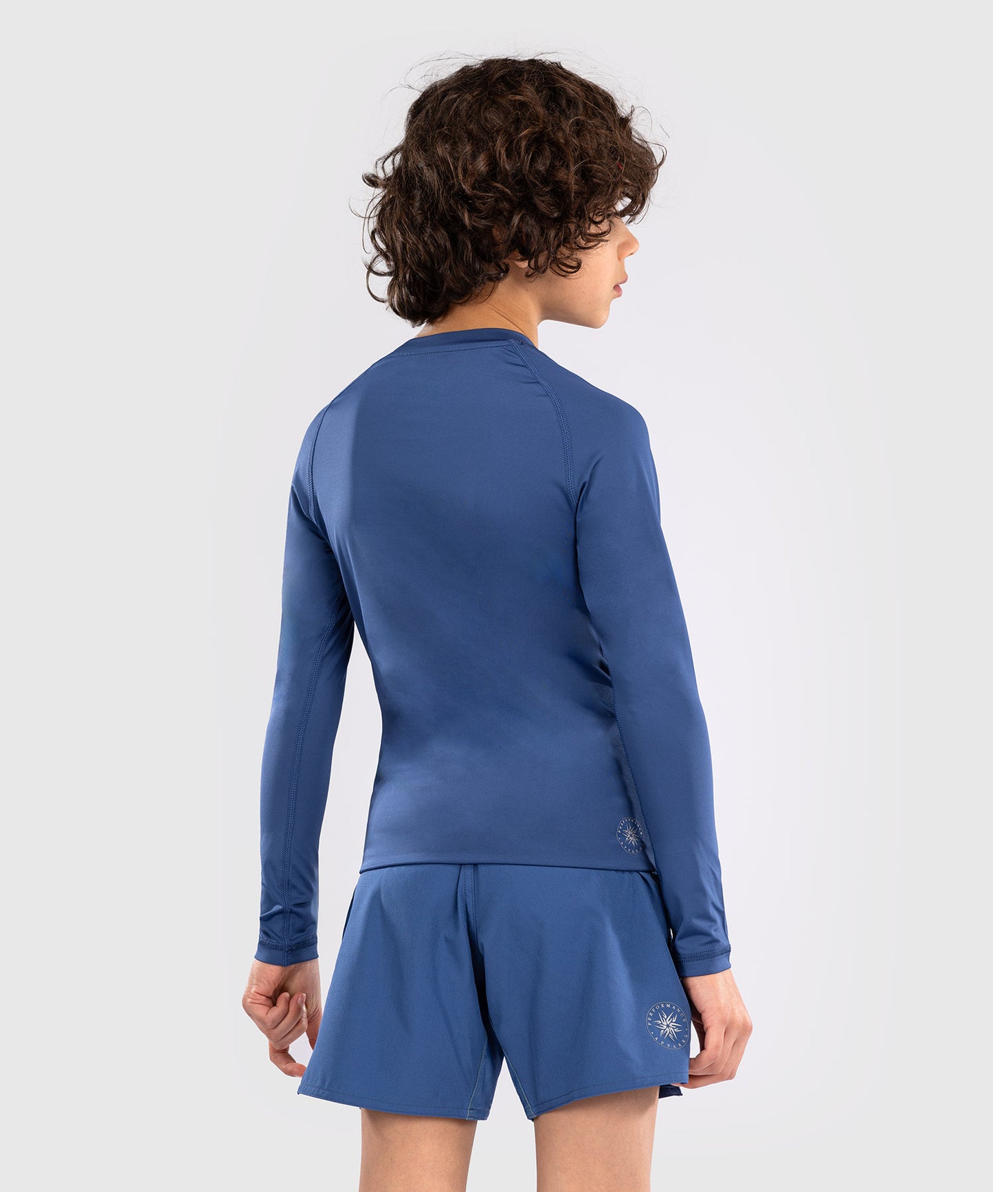 Rashguards Manches Longues pour Enfants Venum Contender - Bleu Royal