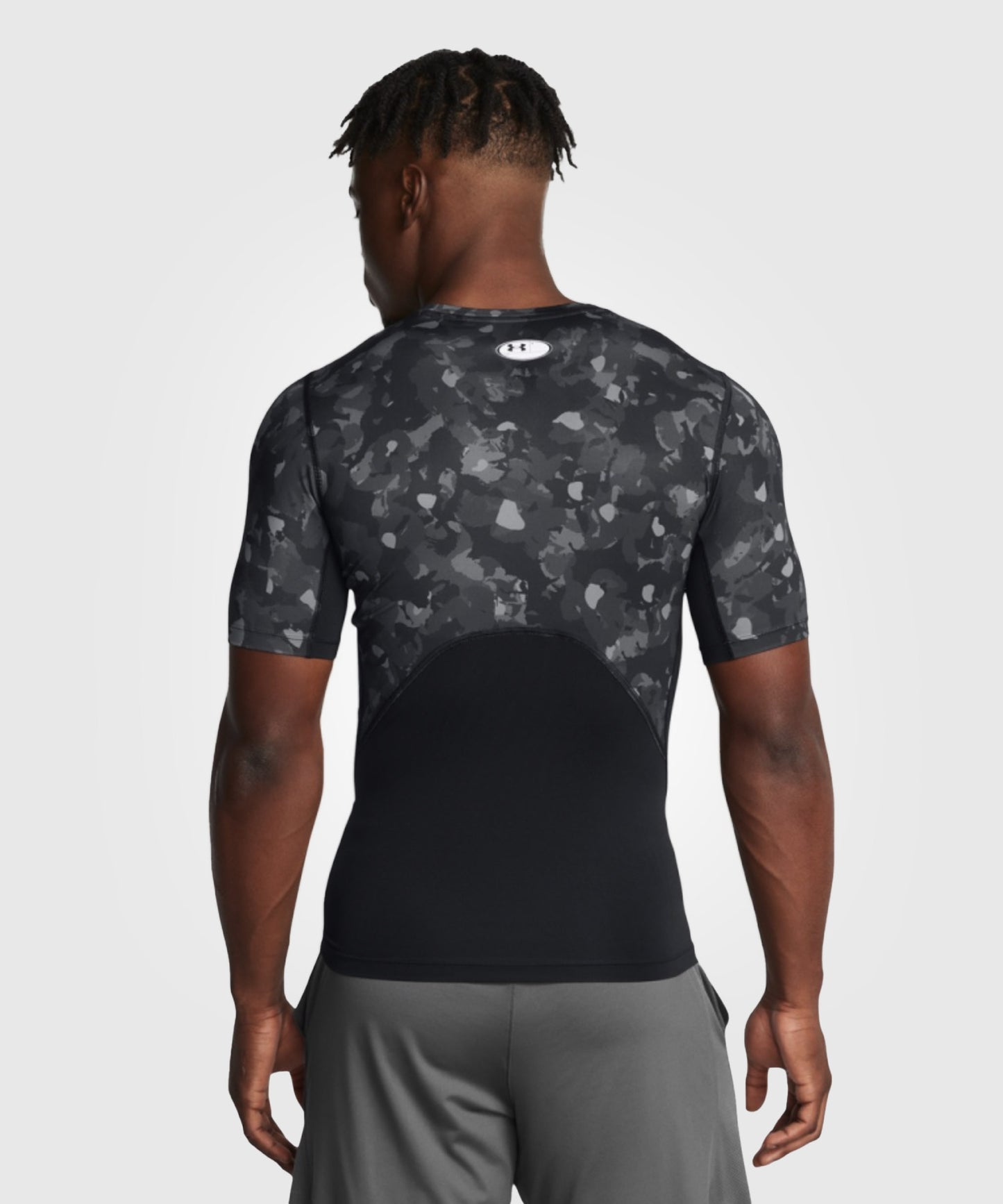 Under Armour Heatgear Camiseta de Compresión – Negro/Gris