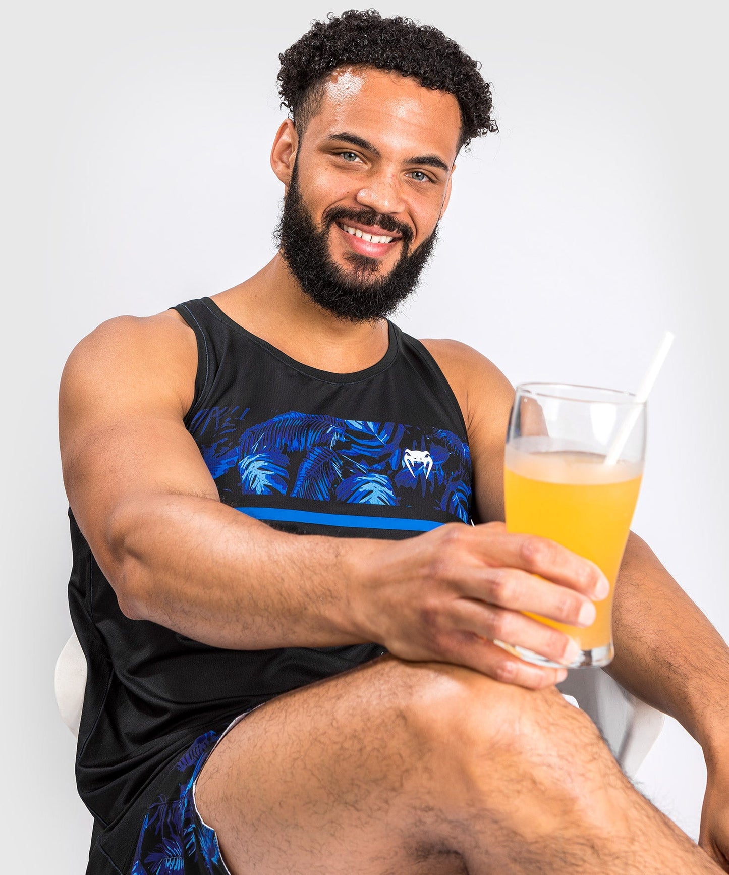 Débardeur Dry Tech Venum Bali Jungle - Bleu