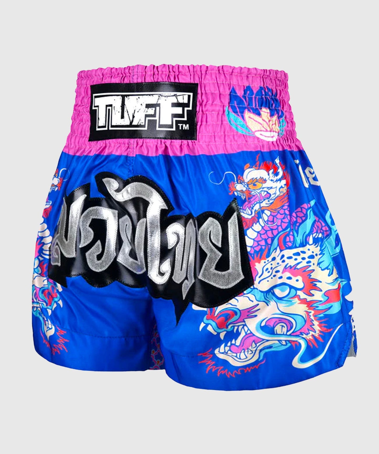 Tuff Dragonforce Muay Thai Shorts - Blau
