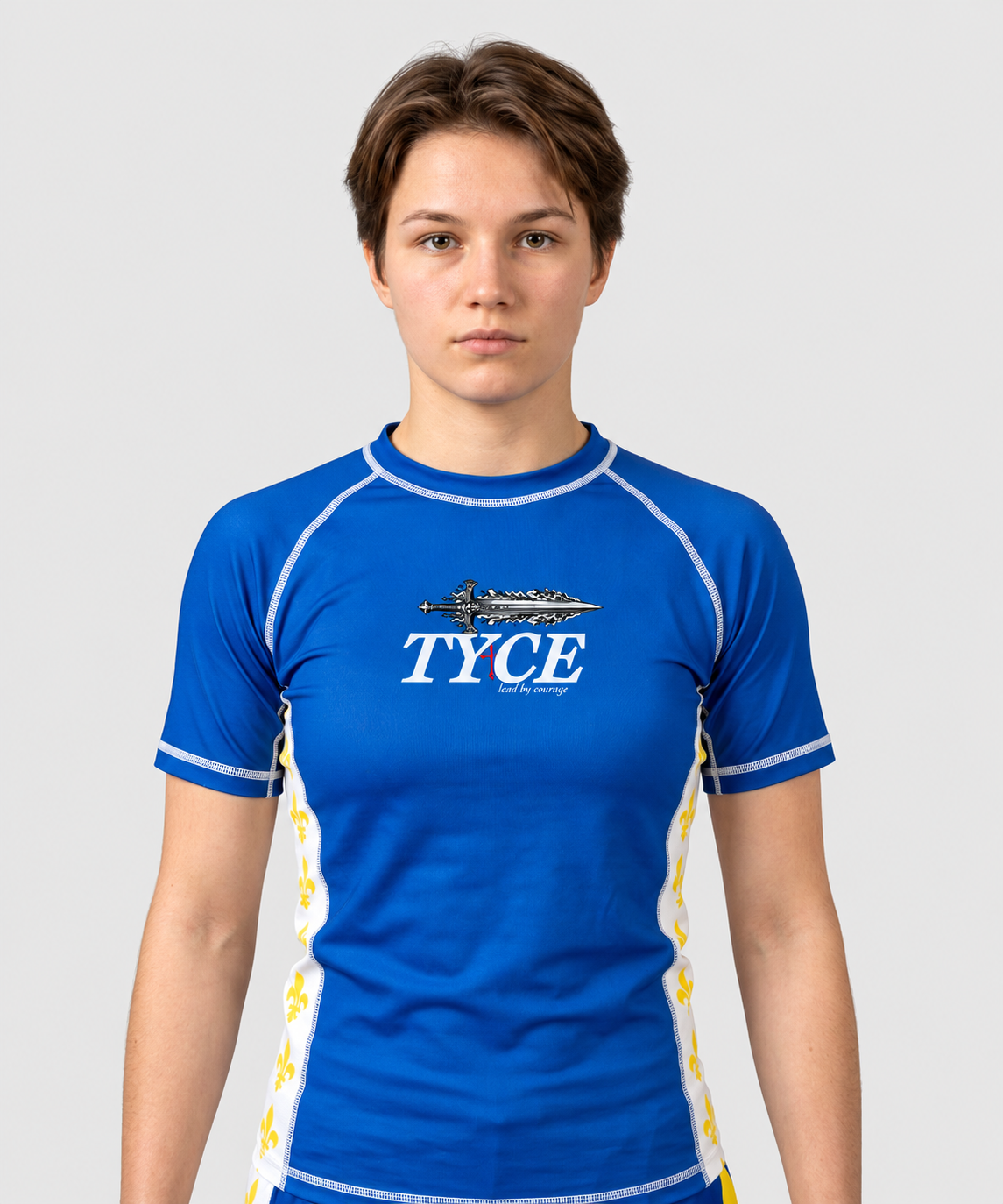 Rashguard TYCE CULTURE OF WAR Jeanne d'Arc - Bleu