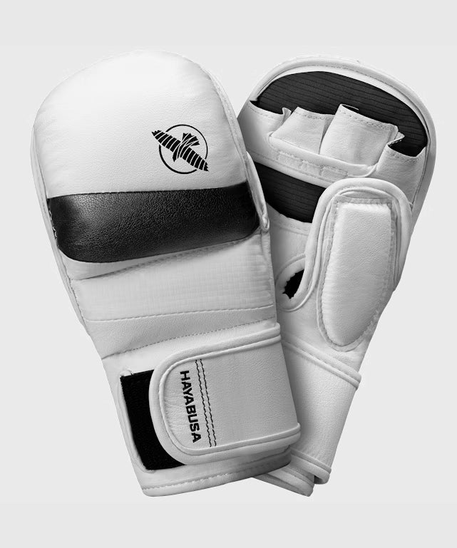 Hayabusa T3 7oz Training MMA Gloves - White