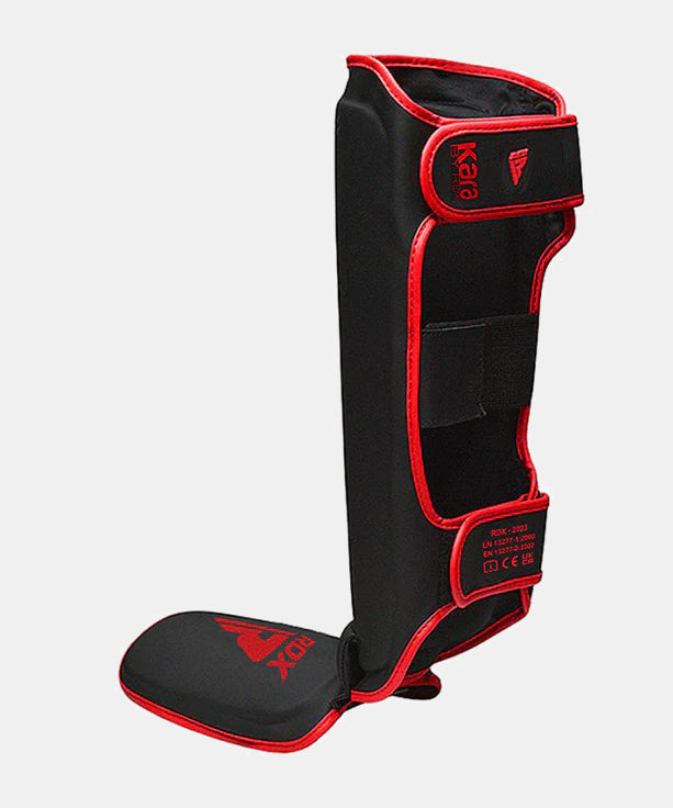 RDX F6 Kara Schienbeinschoner - Schwarz/Rot