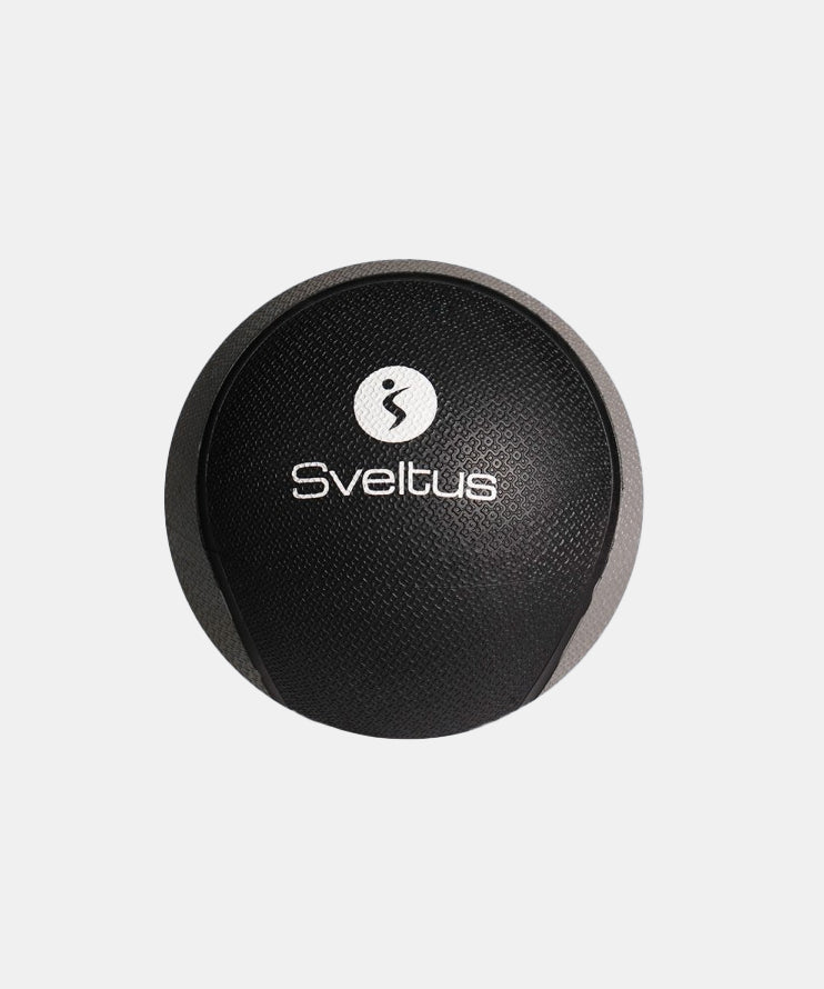 Sveltus Rubber Medizinball – 1 Kg – Schwarz/Grau