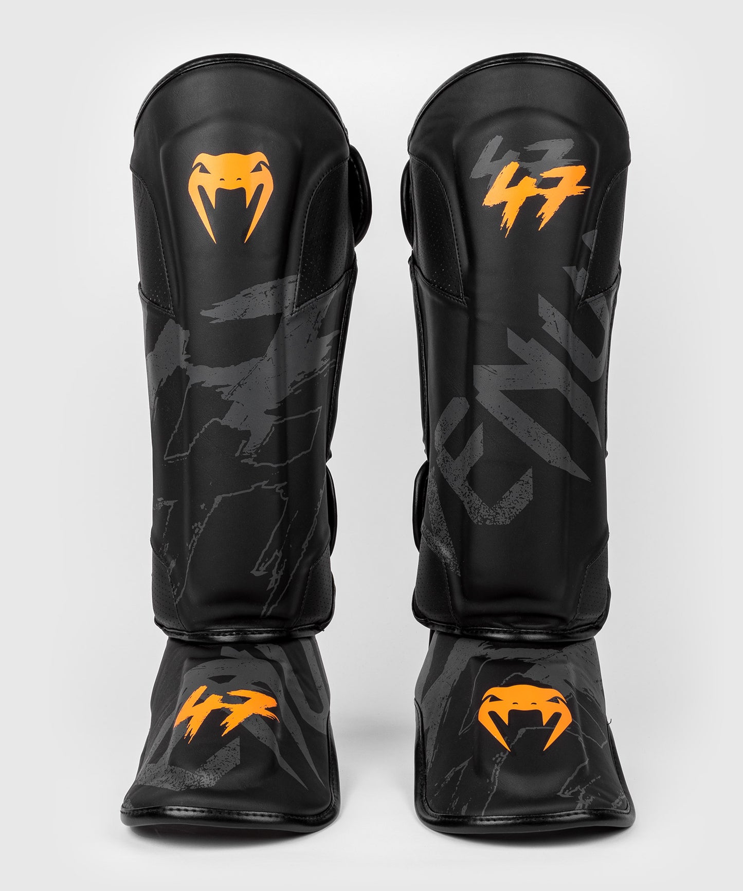Protège-tibias Venum S47 - Noir/Orange