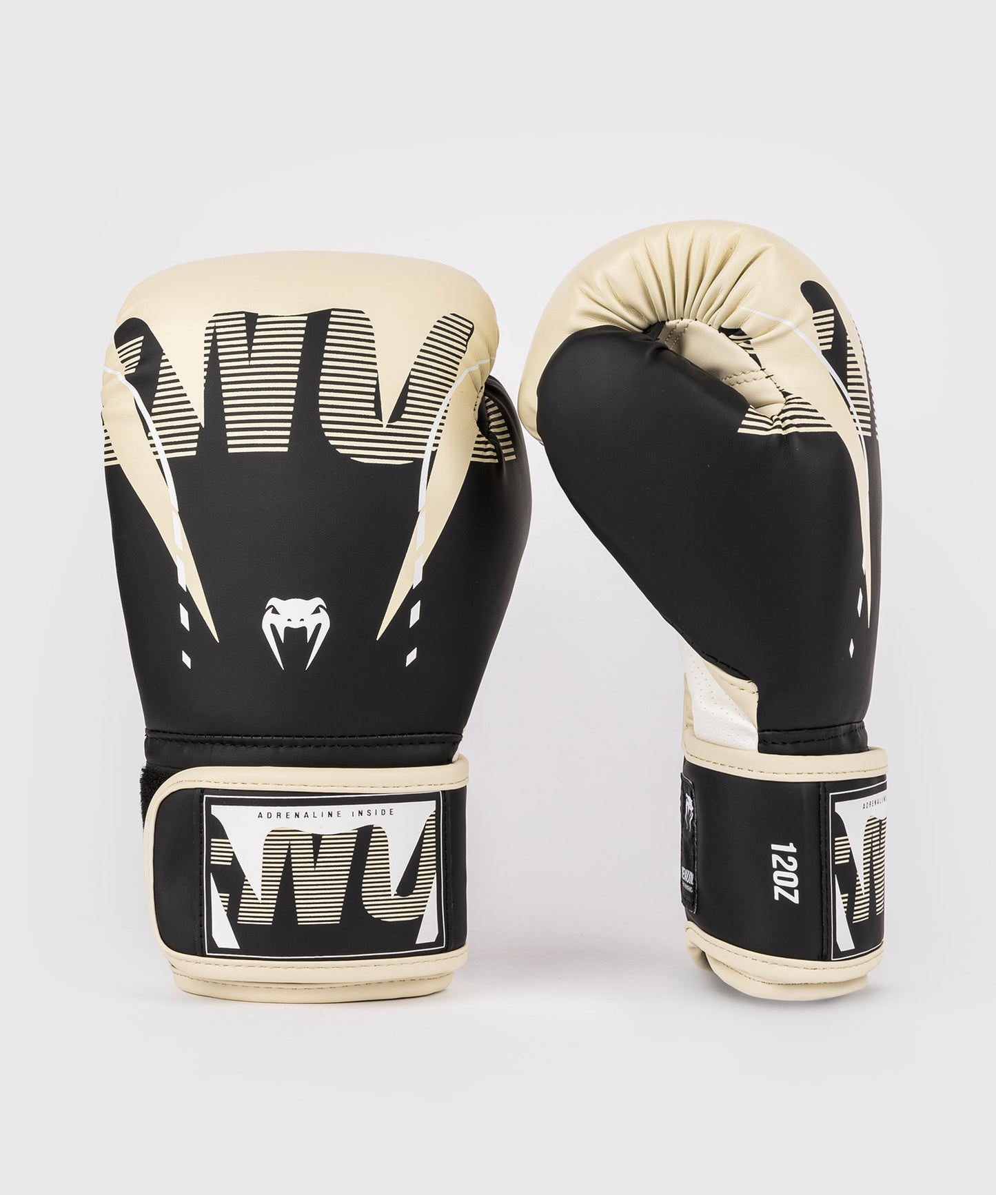 Venum Adrenaline Boxhandschuhe – Schwarz/Elfenbein