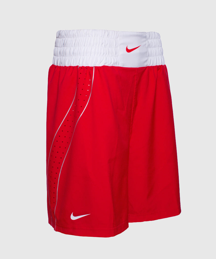 Short de Boxe Nike - Rouge/Blanc – Dragon Bleu