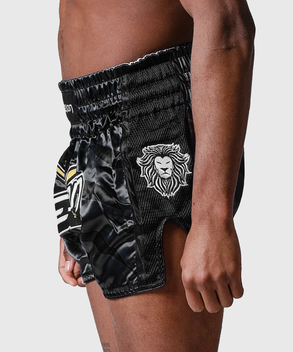 Elion Raja Muay Thai Shorts - Black