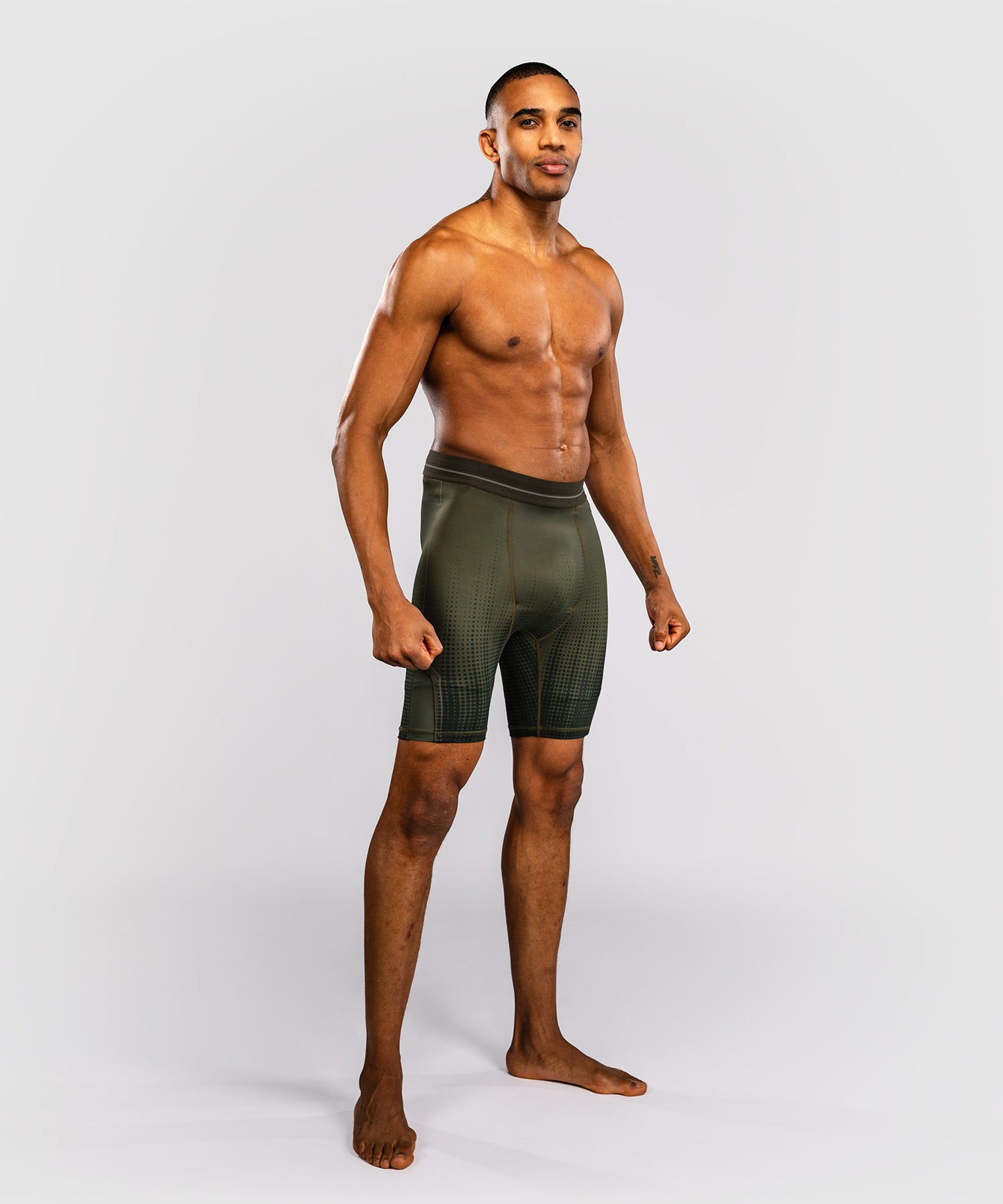 Venum Stealth Vale Tudo Shorts - Khaki/Dark Green
