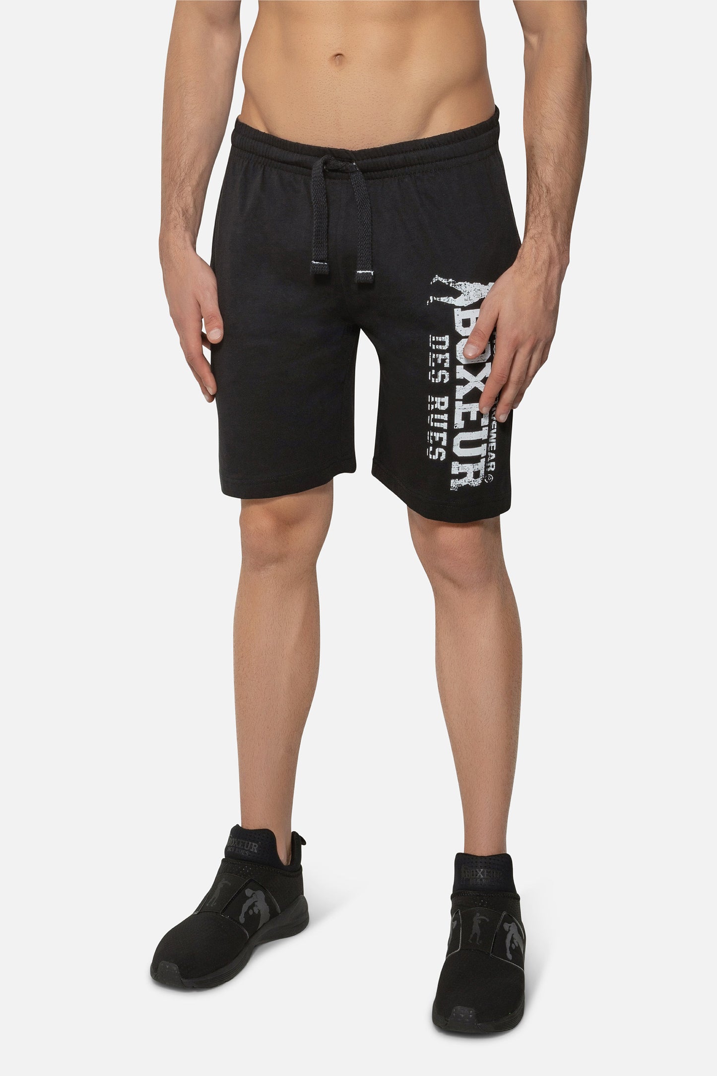 Short de Sport Boxeur des Rues - Noir