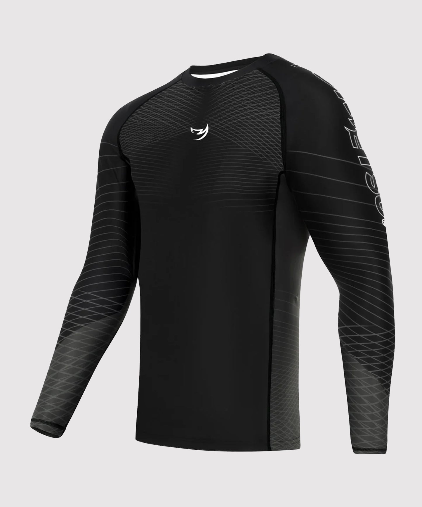 Fumetsu Competitor Mk2 Rashguard de Manga Larga - Negro/Negro