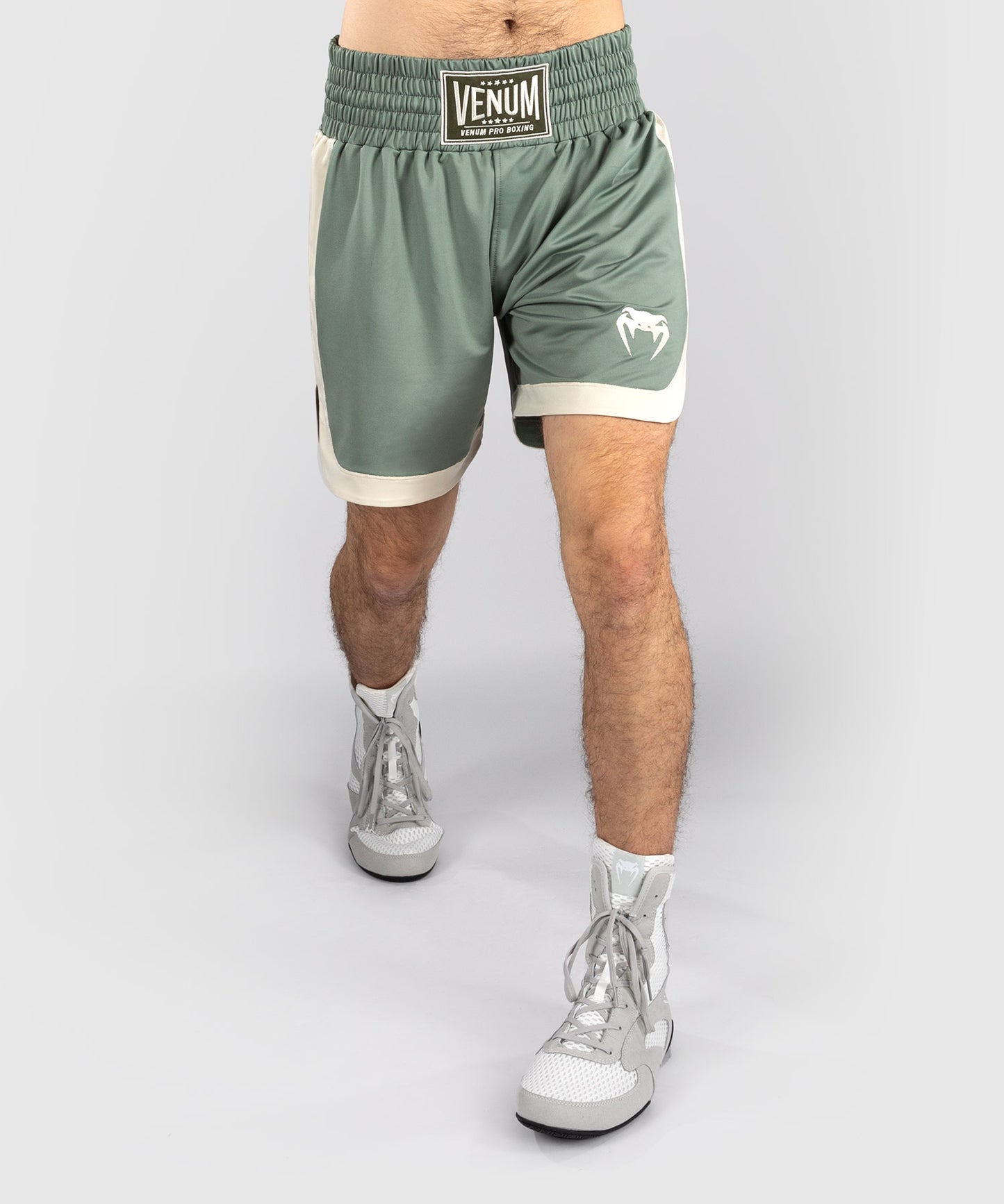 Venum Classic Boxing Shorts - Aqua Green/Ivory