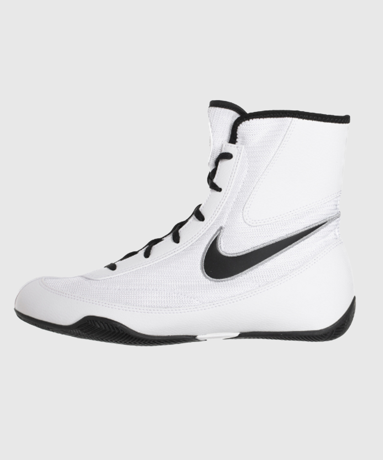 Chaussures De Boxe Nike Machomai 2 - White/Black-Wolf Grey