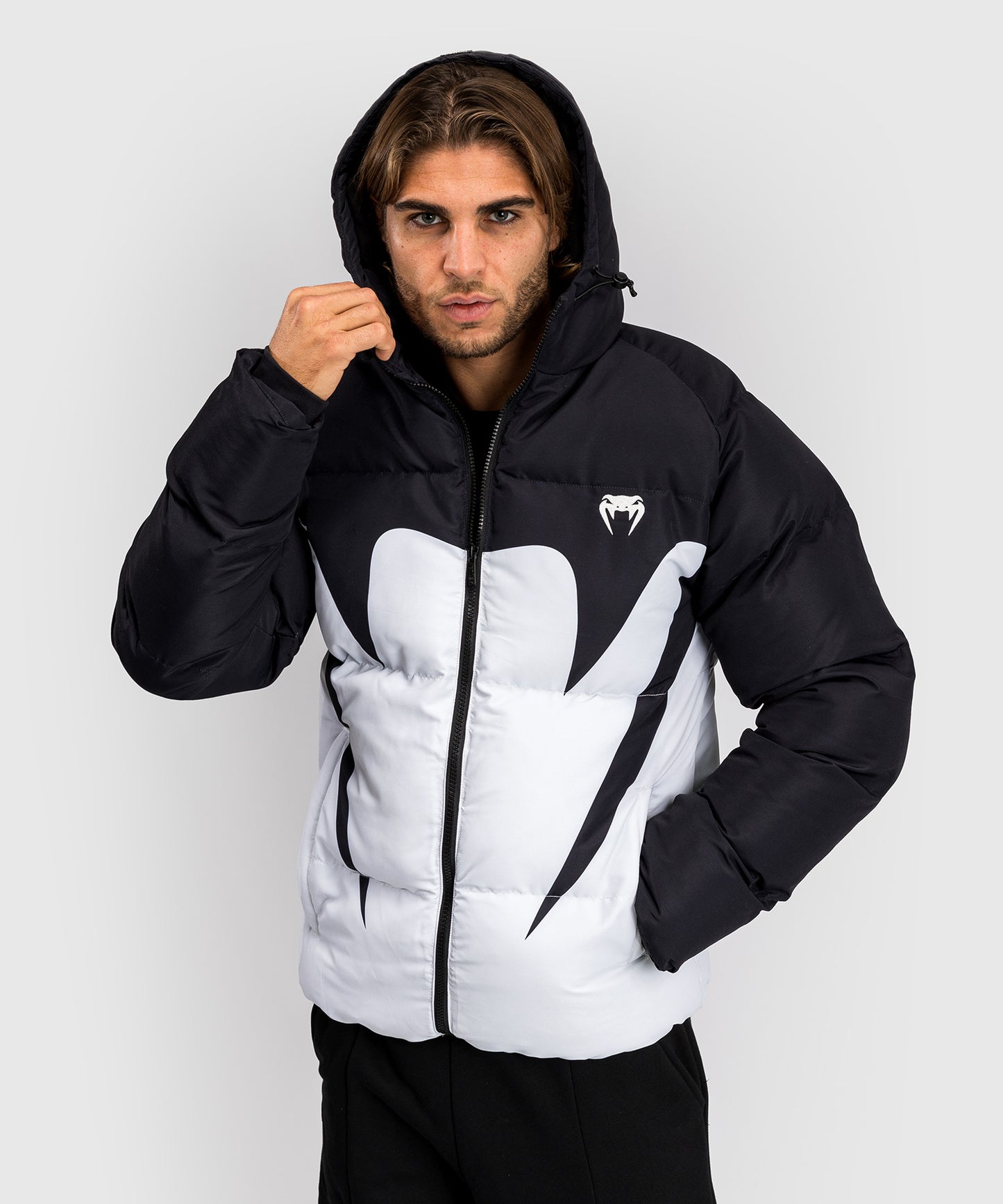 Venum Attack Chaqueta de pluma - Negro/Hielo