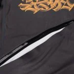 Rashguard Scramble Hanzi Gold - Noir