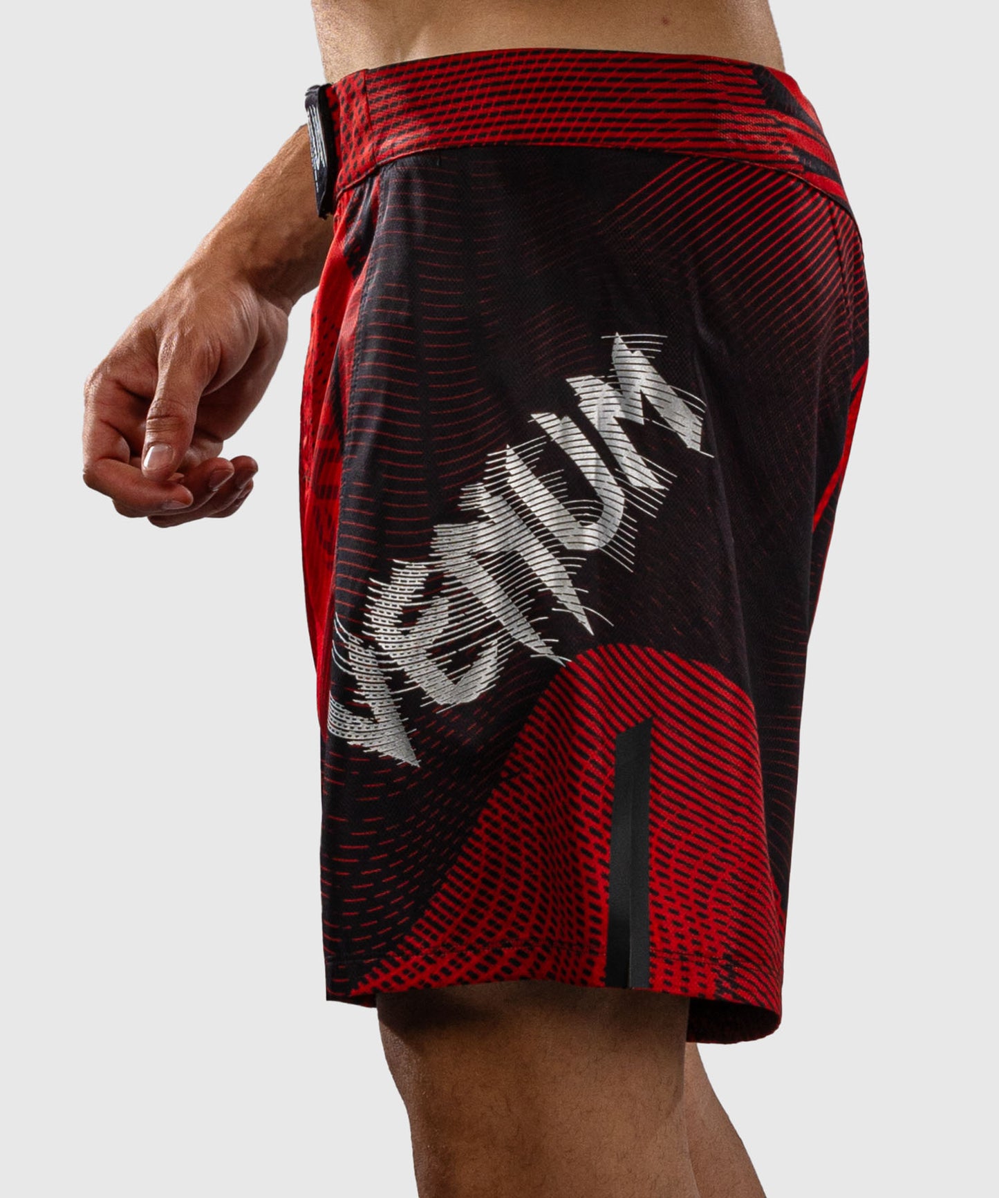 Venum Galactic 3.0 Fightshorts - Rot/Silber