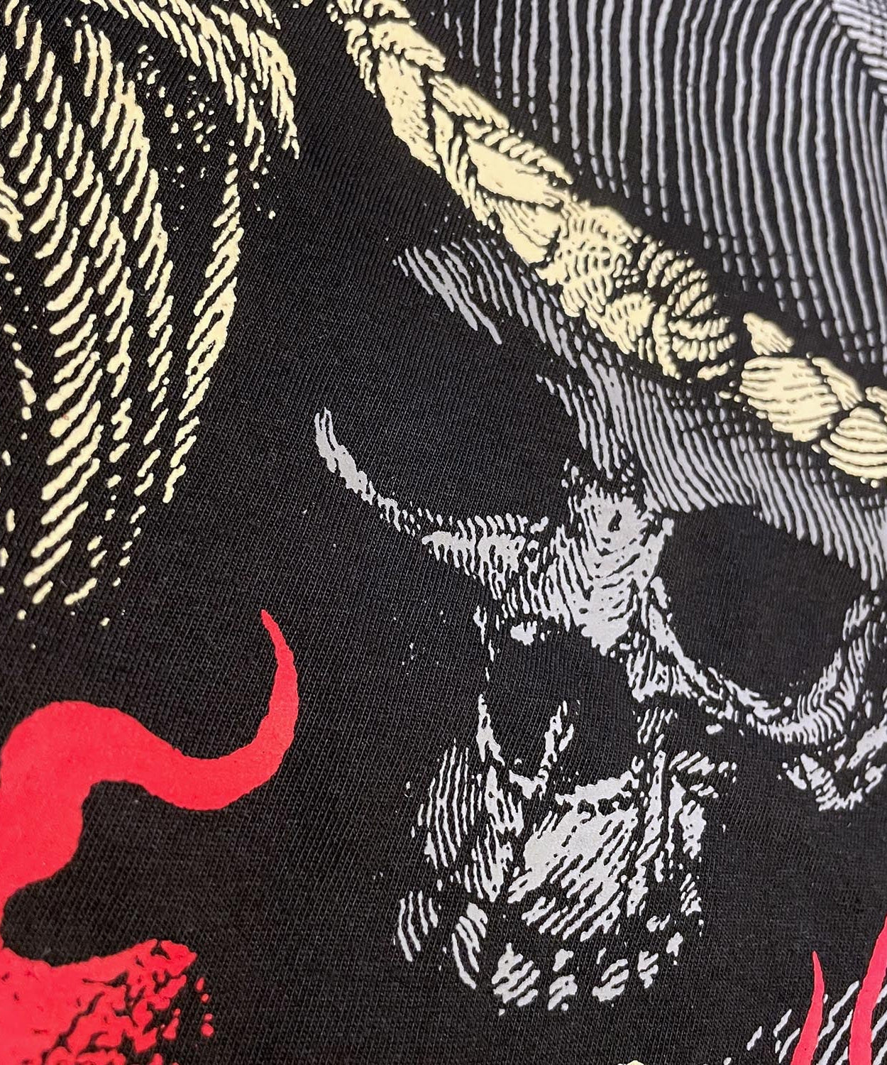 8 Weapons Boran Skull T-Shirt - Black